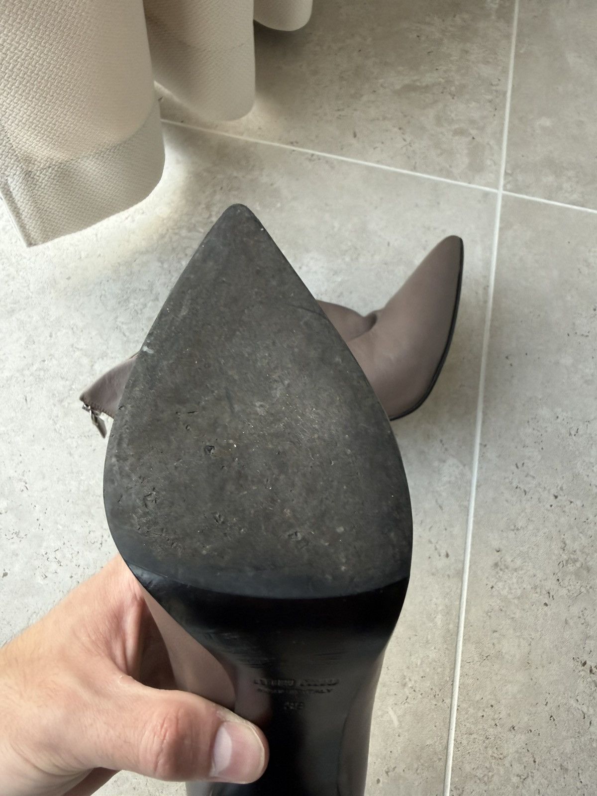 Miu Miu 00s Miu Miu Leather Heels Size US 9 / IT 39 - 16 Thumbnail