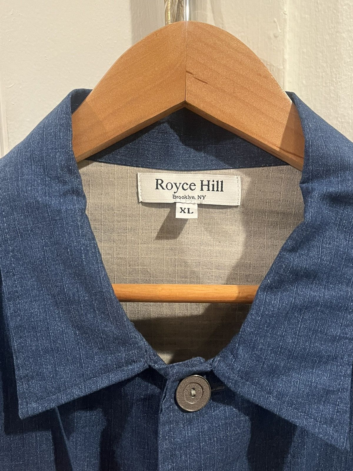 CHCM Royce Hill denim ripstop over shirt Size US XL / EU 56 / 4 - 3 Thumbnail