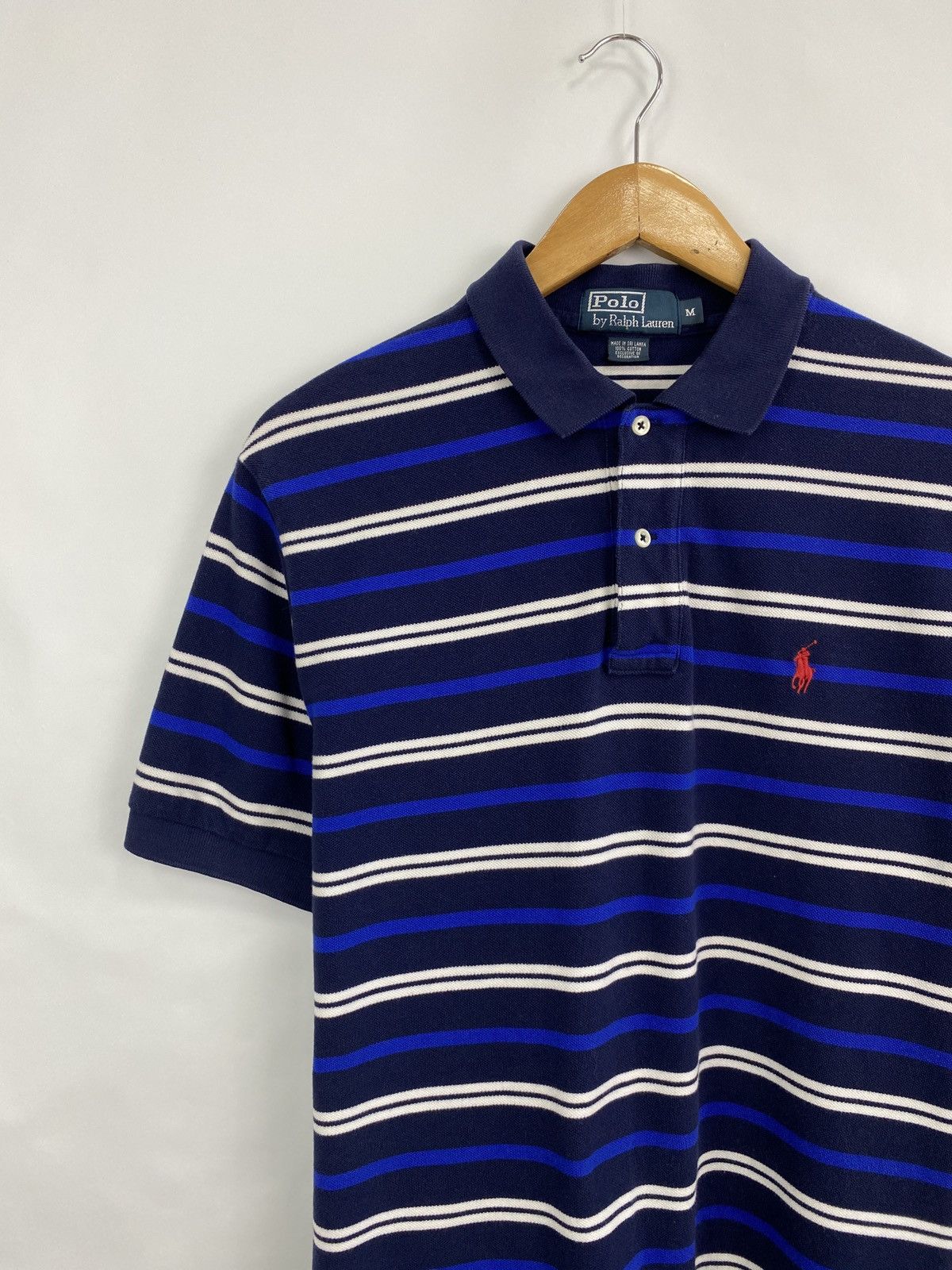 Polo Ralph Lauren 🇺🇸 Vintage 90s Polo Ralph Lauren Polo T-Shirt Rare Chief Keef Size US M / EU 48-50 / 2 - 2 Thumbnail