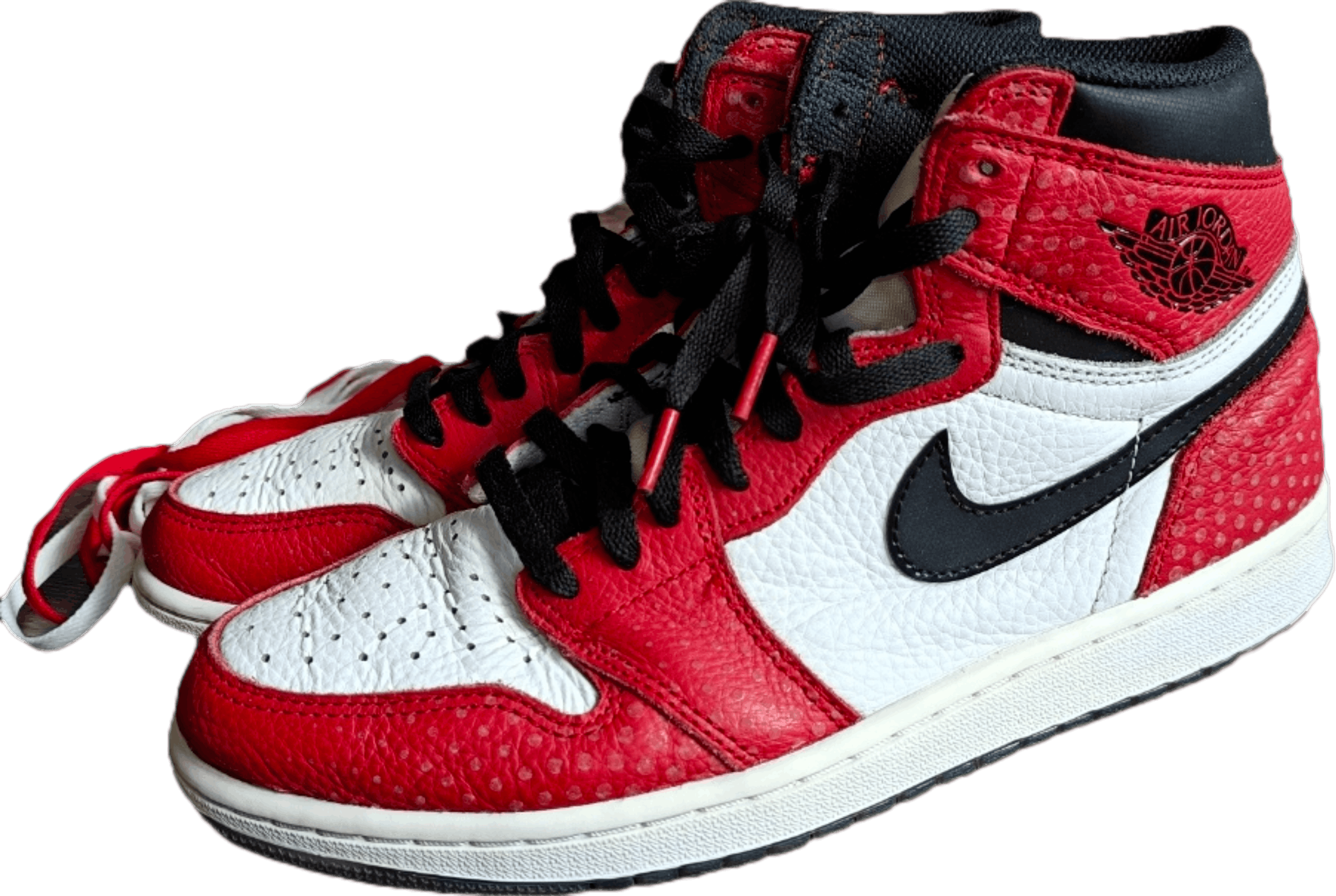 Jordan Brand jordan 1 spiderman origin story - rare collab laces extra Size US 9.5 / EU 42-43 - 2 Thumbnail
