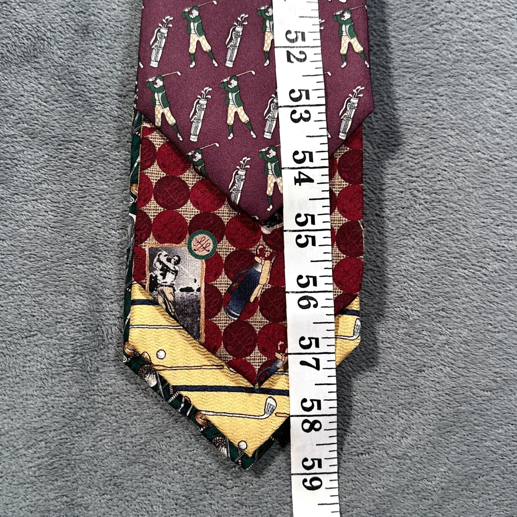 Vintage VINTAGE Men's Golf Silk Tie Lot 4 Set Hathaway Cape Cod Crooks & Creed 90s Neckties Golf Theme Size ONE SIZE - 7 Thumbnail