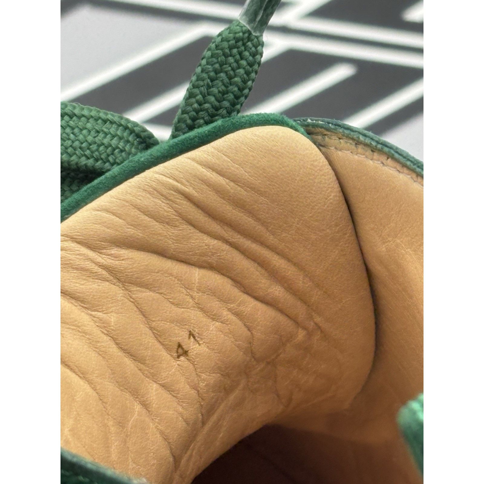 Christian Louboutin Spikes ' Green ' EXCELLENT CONDITION!