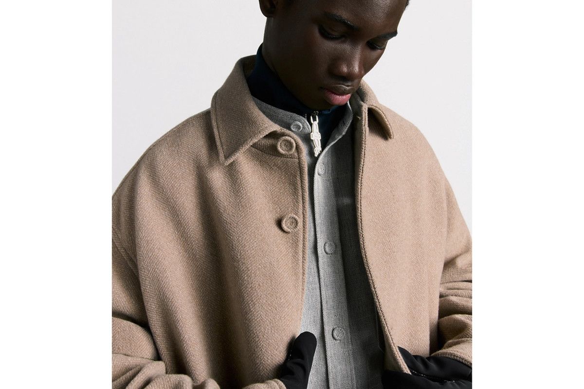 Dior o1bcso1str0326 Oversized Overshirt in Beige Size US M / EU 48-50 / 2 - 6 Thumbnail