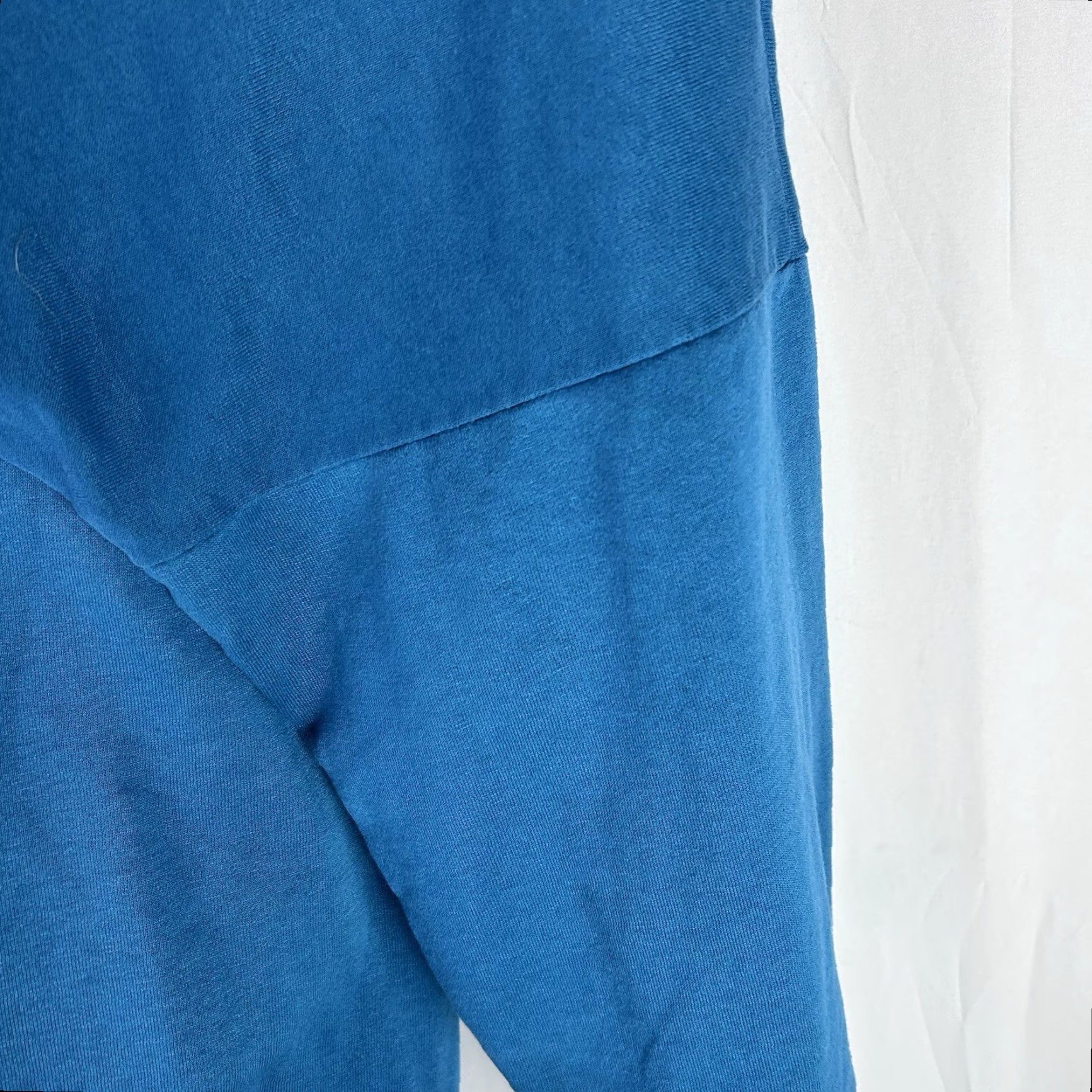 Vintage VINTAGE PFI Sweater Womens 3XL Teal Crewneck Sweatshirt 90s Y2K Mardi Gras Mask USA Size XXL / US 16-18 / IT 52-54 - 5 Thumbnail