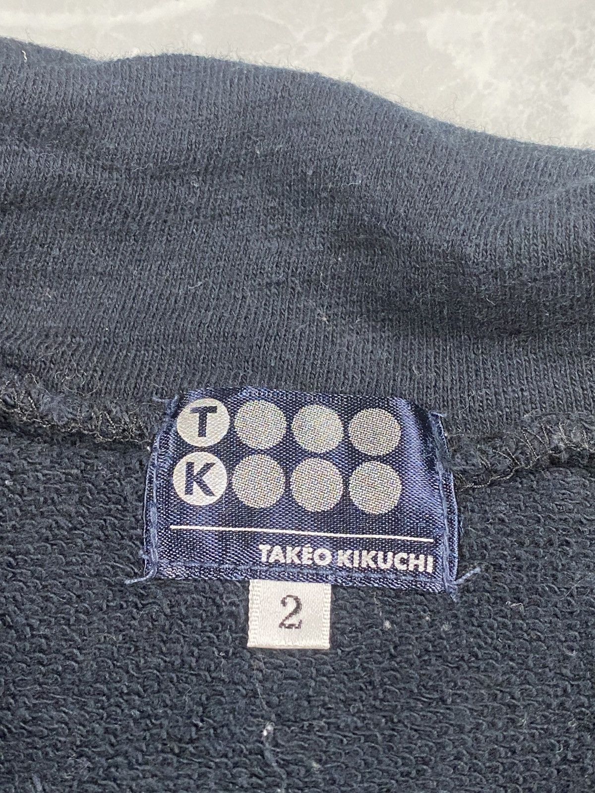Takeo Kikuchi Vintage Takeo Kikuchi Floral Zip Up Sweater Jacket Size US M / EU 48-50 / 2 - 6 Thumbnail
