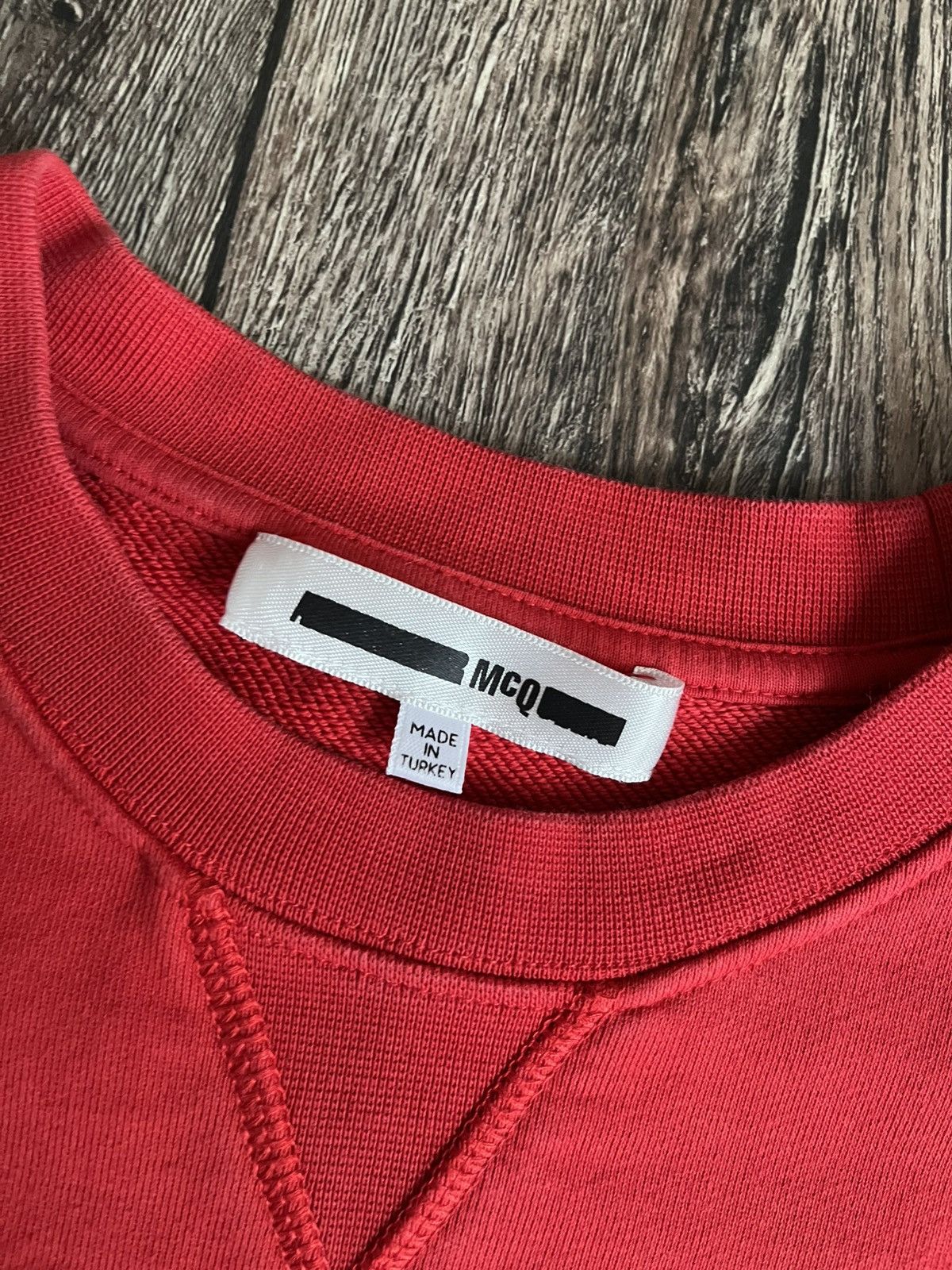 Alexander McQueen Alexander McQueen MCQ Logo Designer Sweatshirt Size US S / EU 44-46 / 1 - 3 Thumbnail