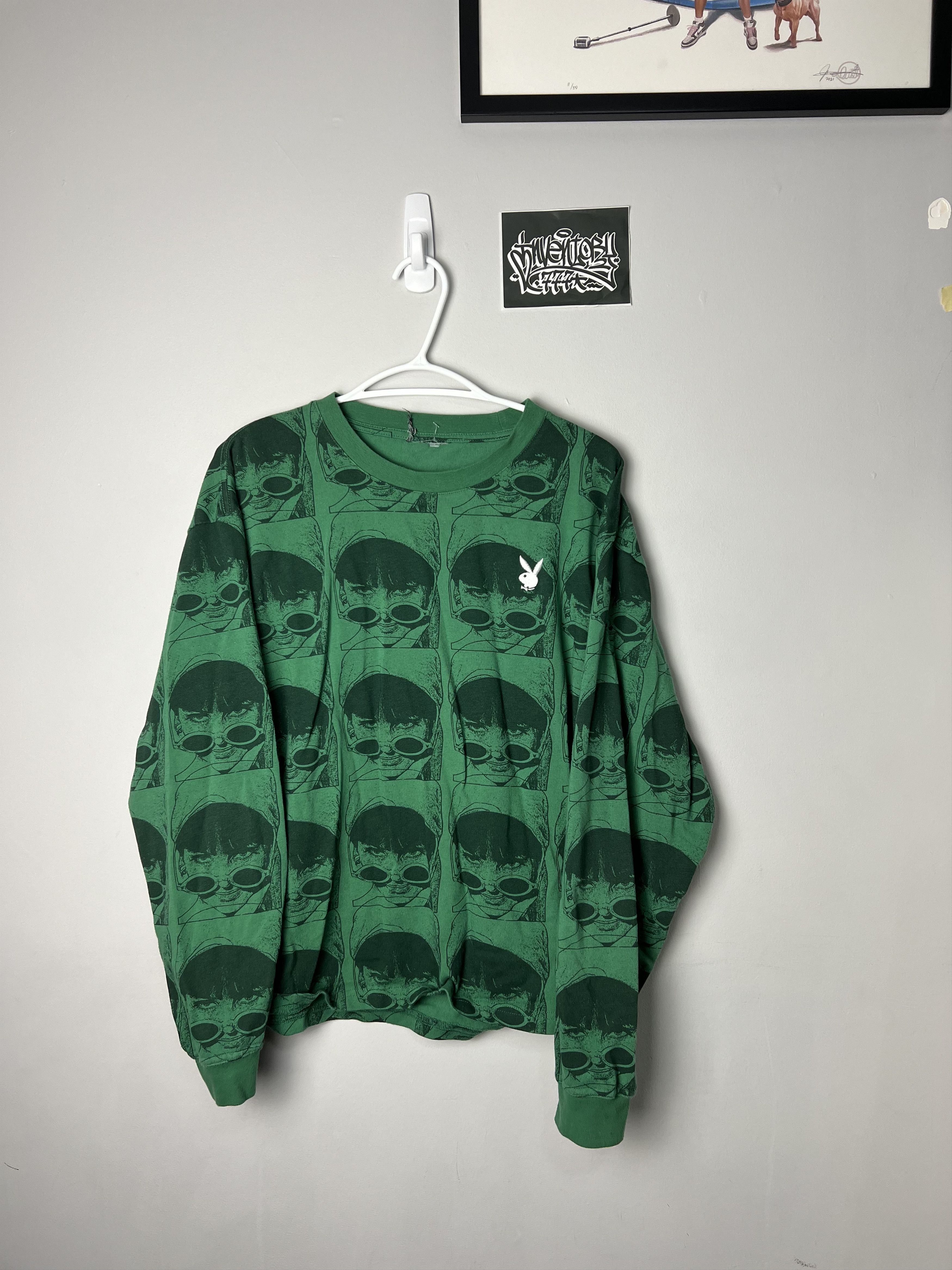 Playboy × Pleasures Playboy x Pleasures LS Tee Size US XL / EU 56 / 4 - 1 Thumbnail
