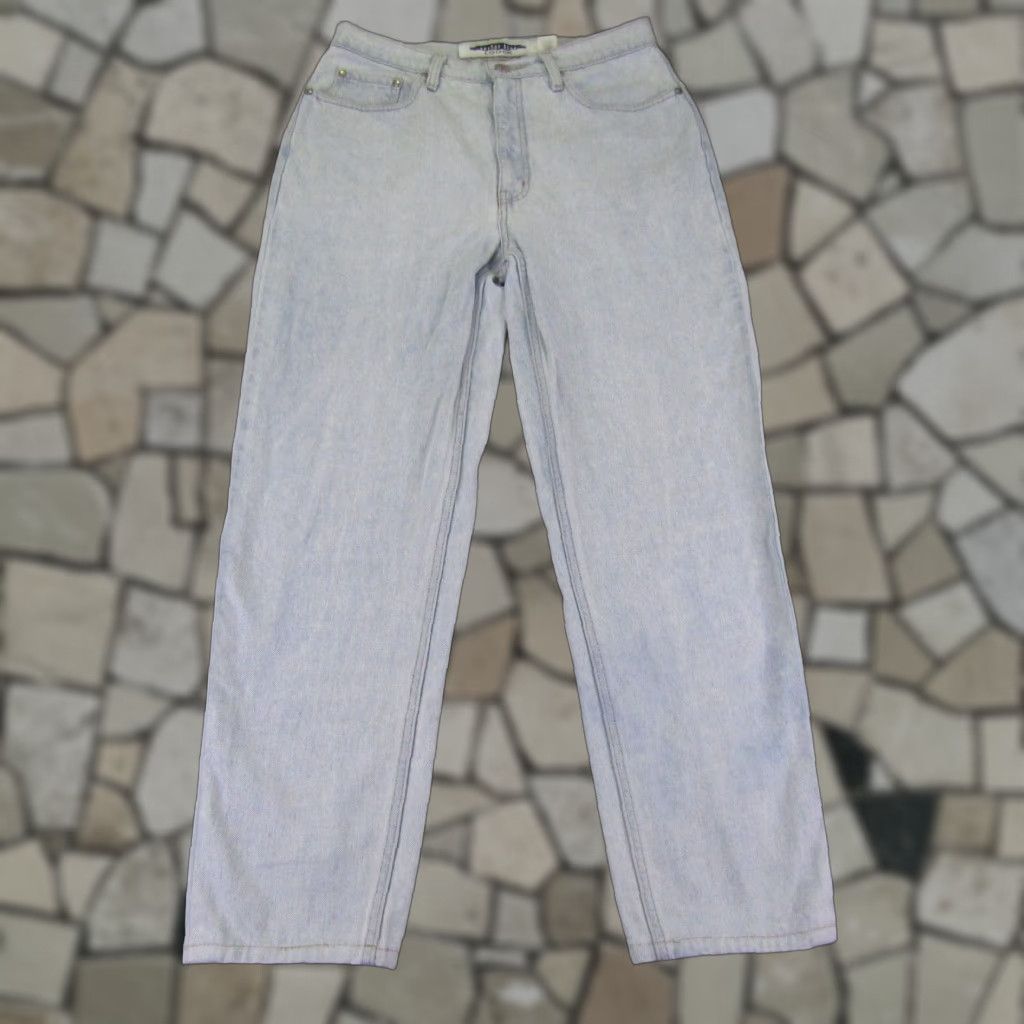 VINTAGE Anchor Blue Jeans Women's 14 Light Wash Denim