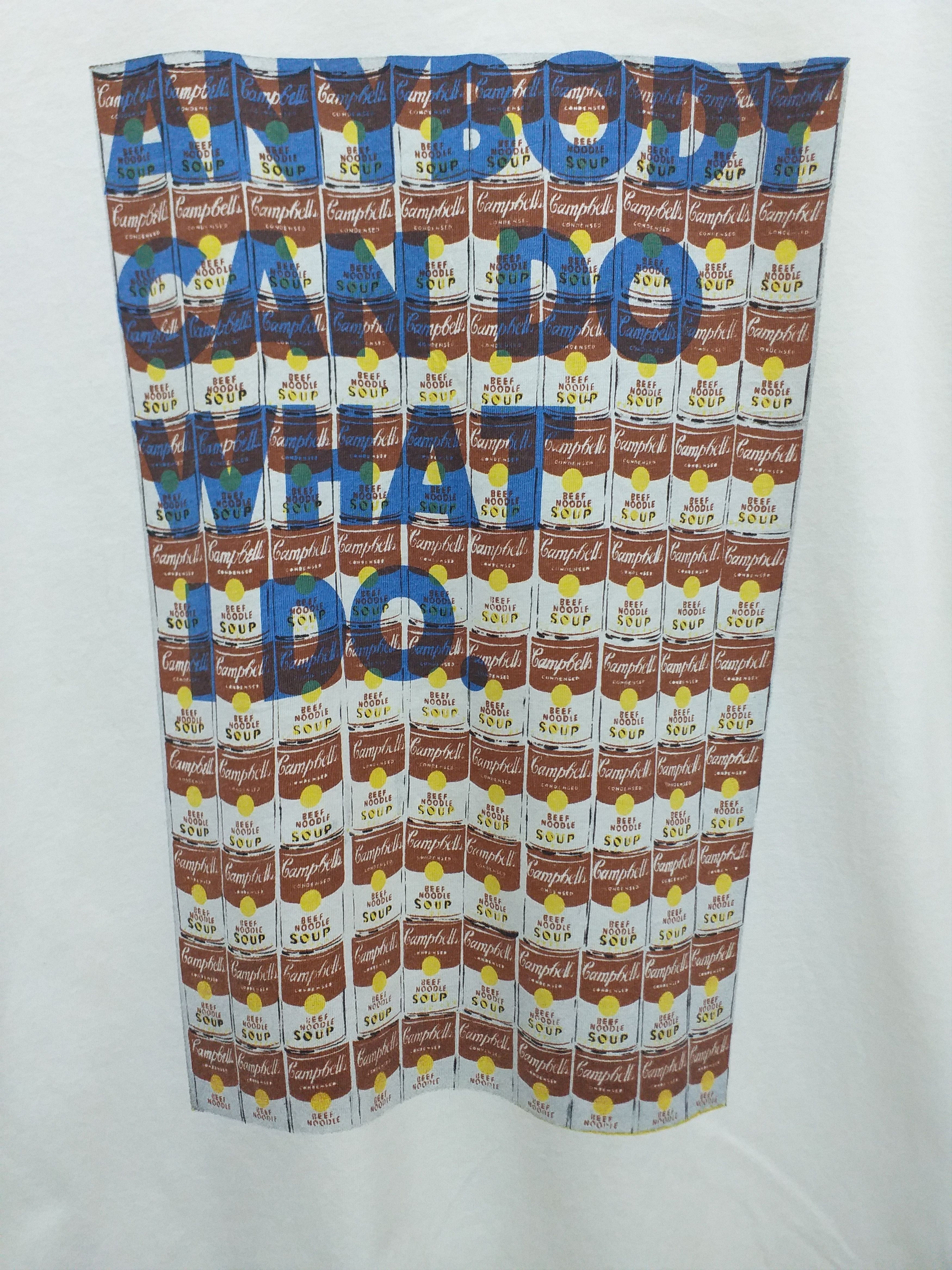 Andy Warhol Andy Warhol Uniqlo Anybody Can Do What I Do T-shirt C005 Size US M / EU 48-50 / 2 - 2 Thumbnail