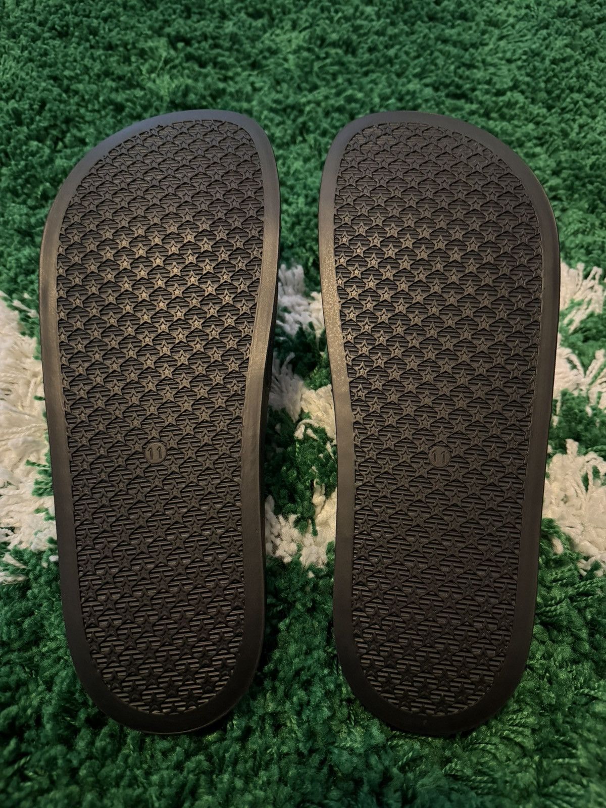 Michael Kors MK Monogram Logo Slide Sandals 11 Size US 11 / EU 44 - 4 Thumbnail