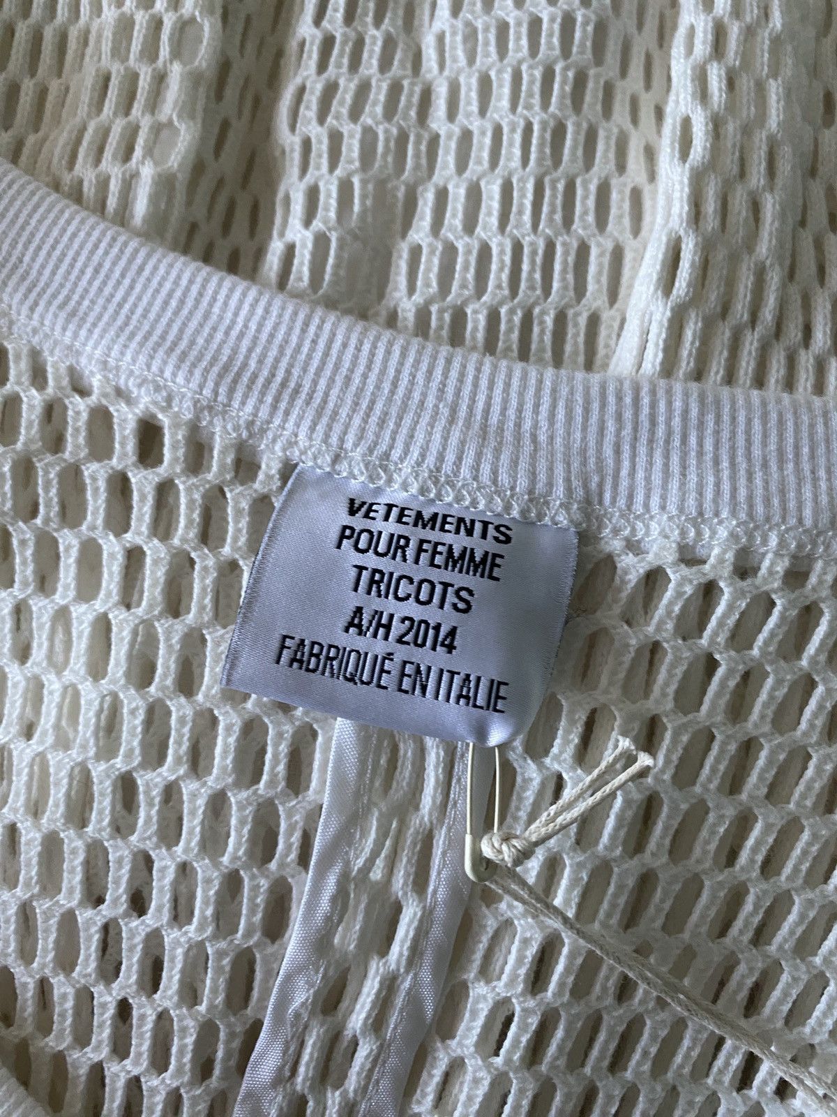 Vetements Vetements AW14 net dress Size L / US 10 / IT 46 - 2 Thumbnail