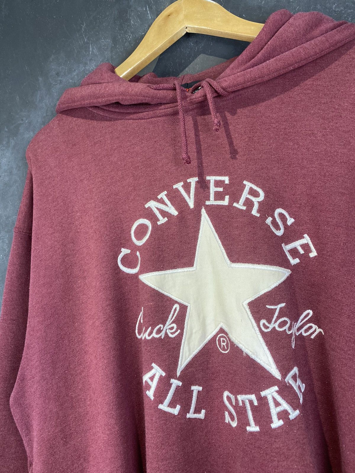 Converse × Vintage OG y2k Converse Boxy Pullover Hoodie Size US M / EU 48-50 / 2 - 3 Thumbnail