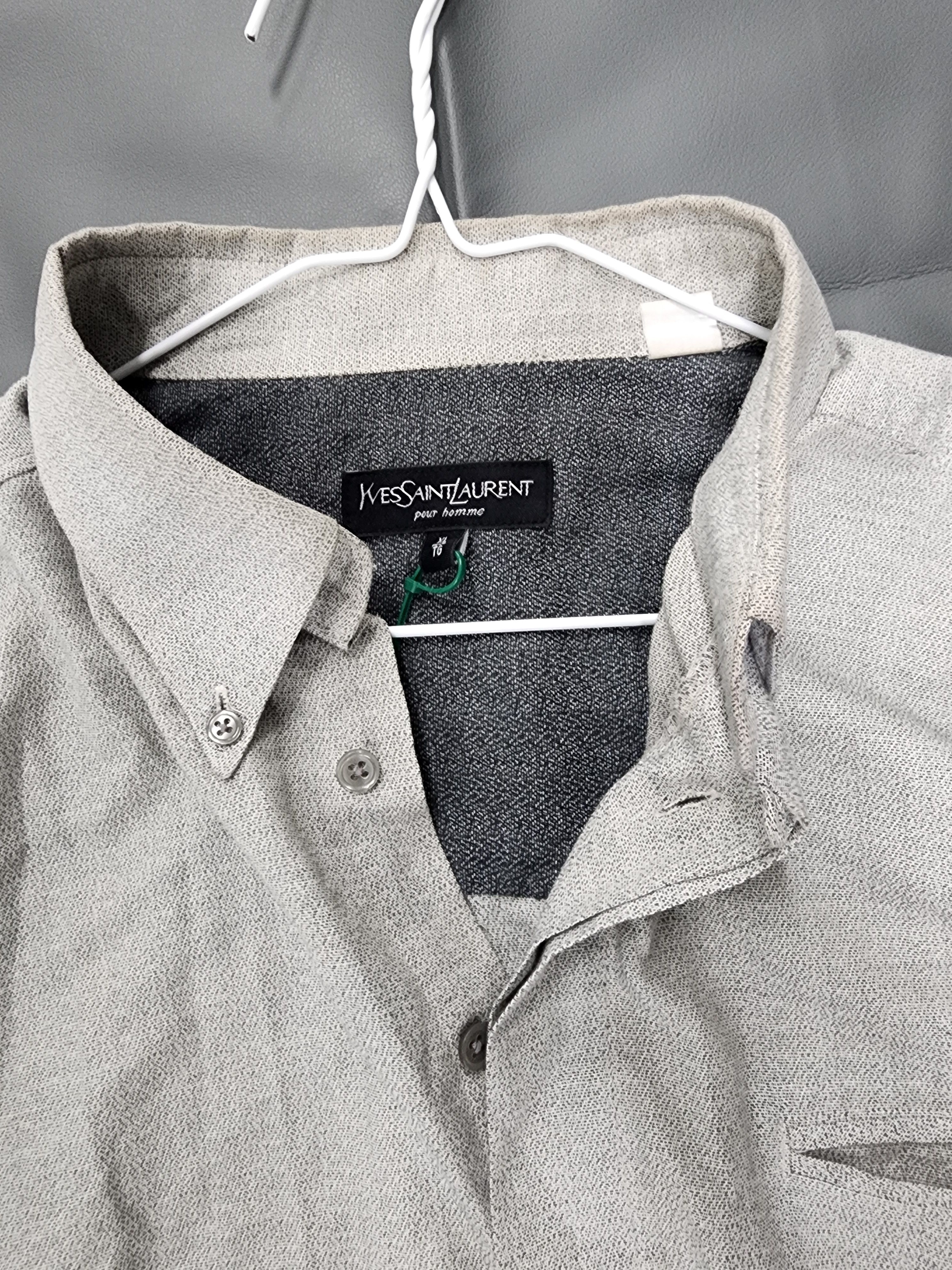 Yves Saint Laurent Vintage Yves Saint Laurent Button up Size US XL / EU 56 / 4 - 2 Thumbnail
