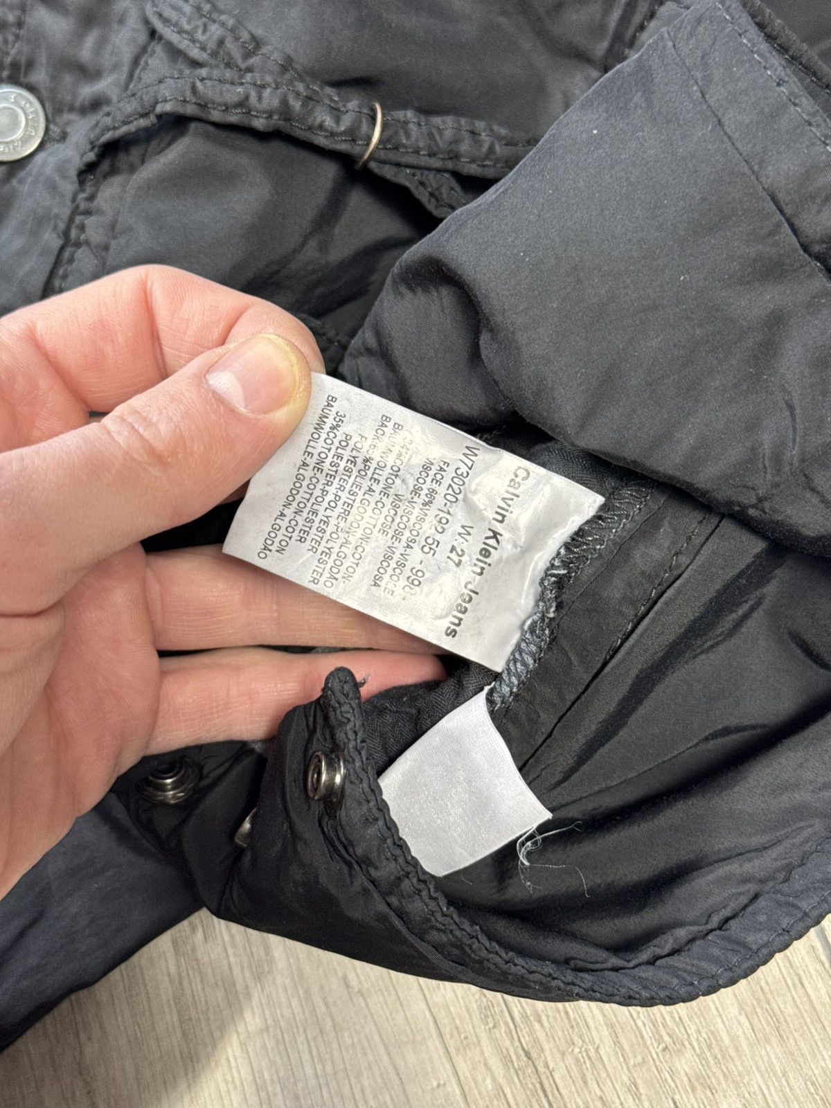 If Six Was Nine Calvin Klein Y2K JAPANESE SKIRT GOTH PUNK RAVE KANYE STYLE Size 27" / US 4 / IT 40 - 9 Thumbnail