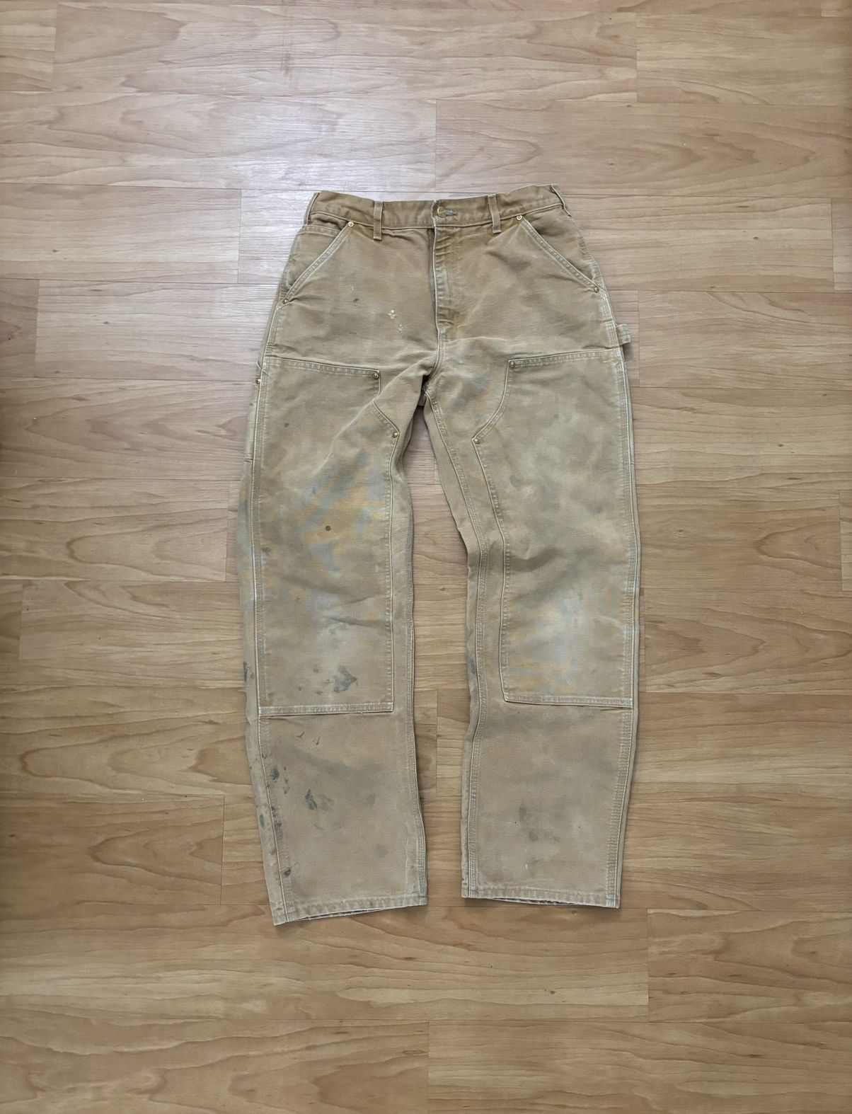 Carhartt 🏷Vintage Carhartt Double-Knee Workwear Pants (33x34) Size US 33 - 1 Thumbnail