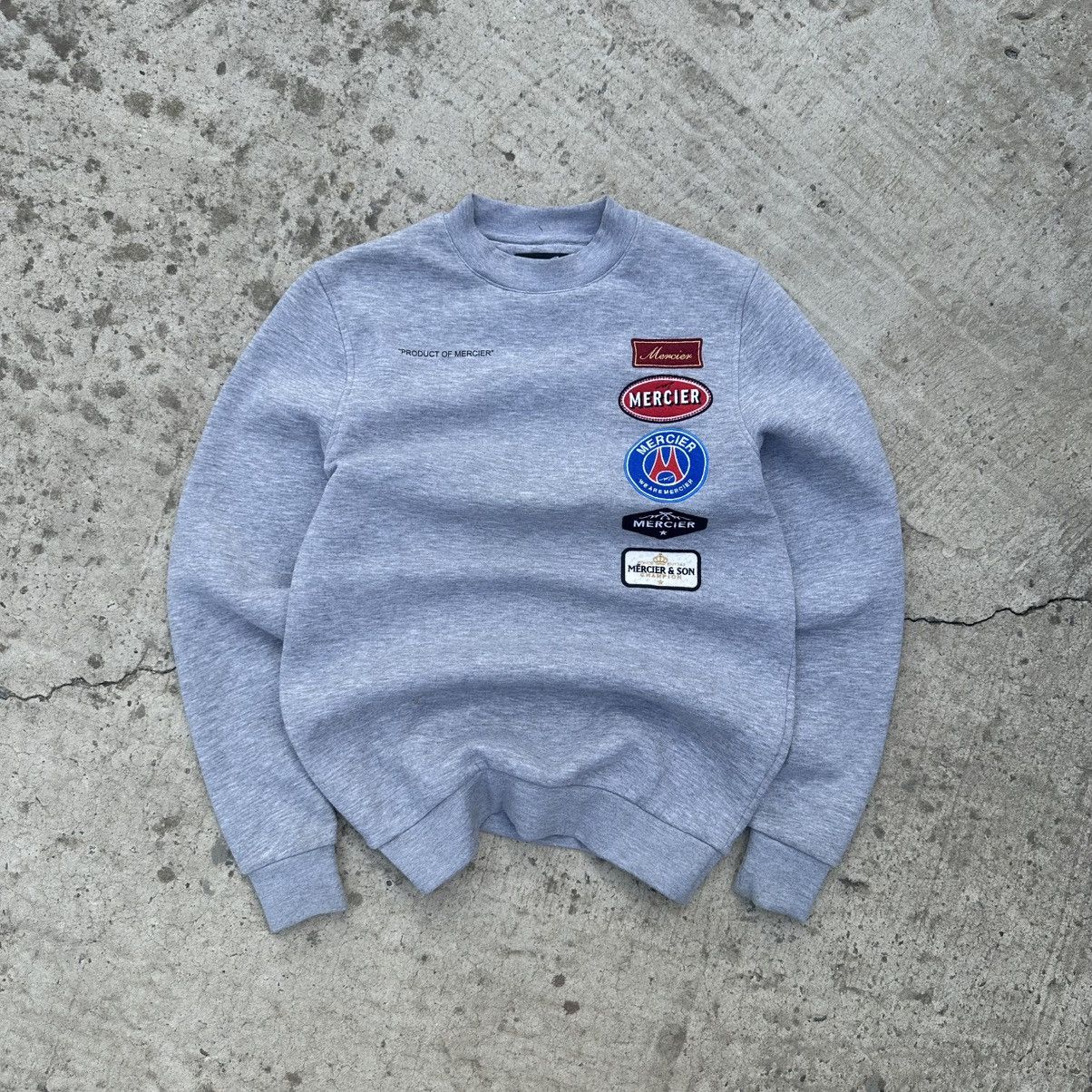 The Mercer Brand Vintage Japanese Style Mercier Sweatshirt Big Logo Size XS Size US XS / EU 42 / 0 - 1 Thumbnail