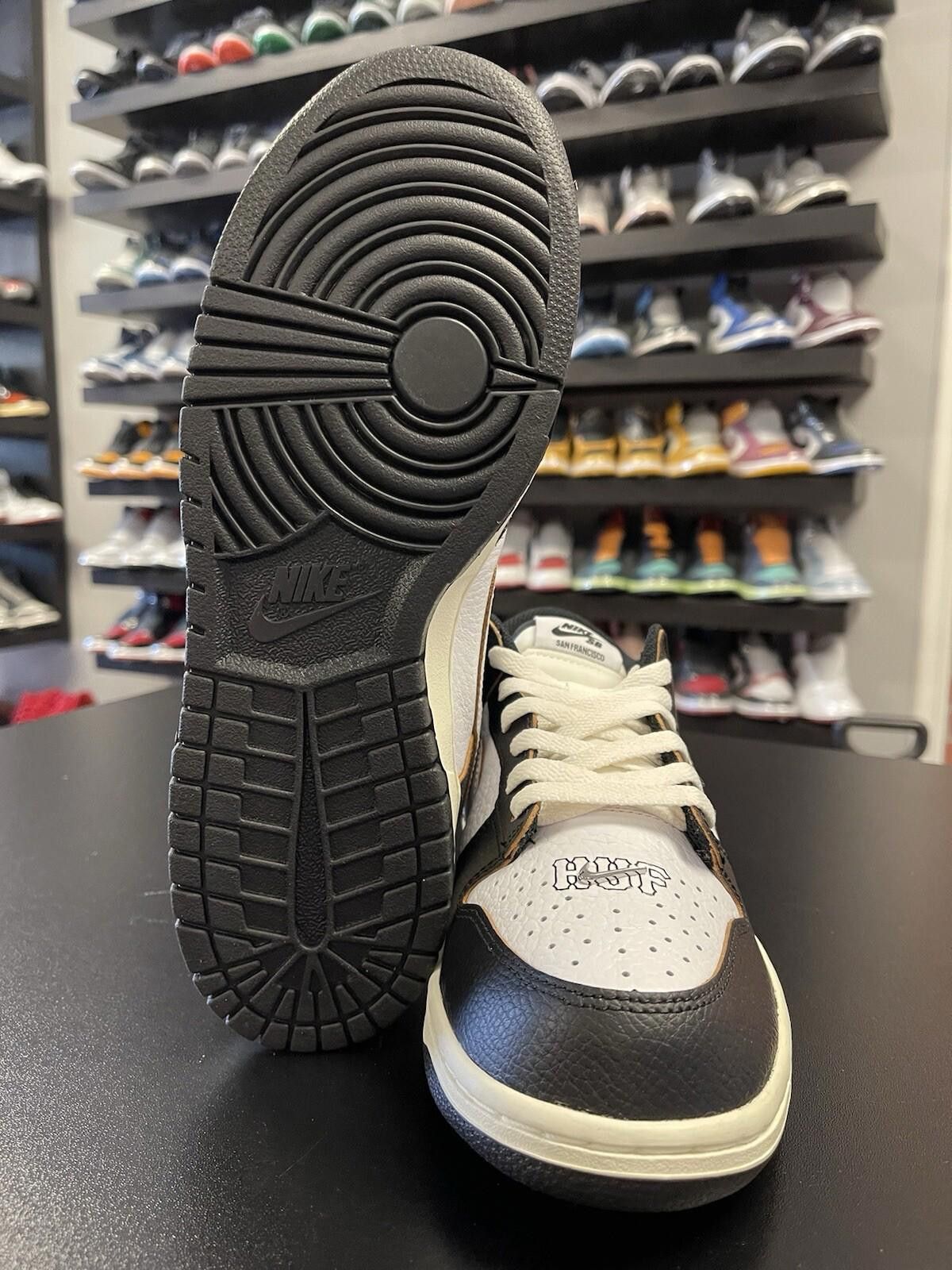 Nike Size 8 - Nike SB Dunk HUF San Francisco Low Mens Black White Size US 8 / EU 41 - 9 Thumbnail