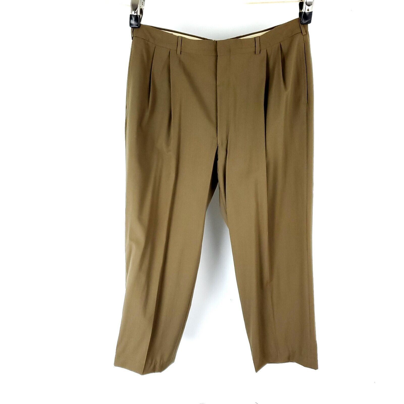 Brooks Brothers Brooks Brothers Makers Brooksease Vintage Wool Dress Pants 3 Size 36R - 4 Thumbnail