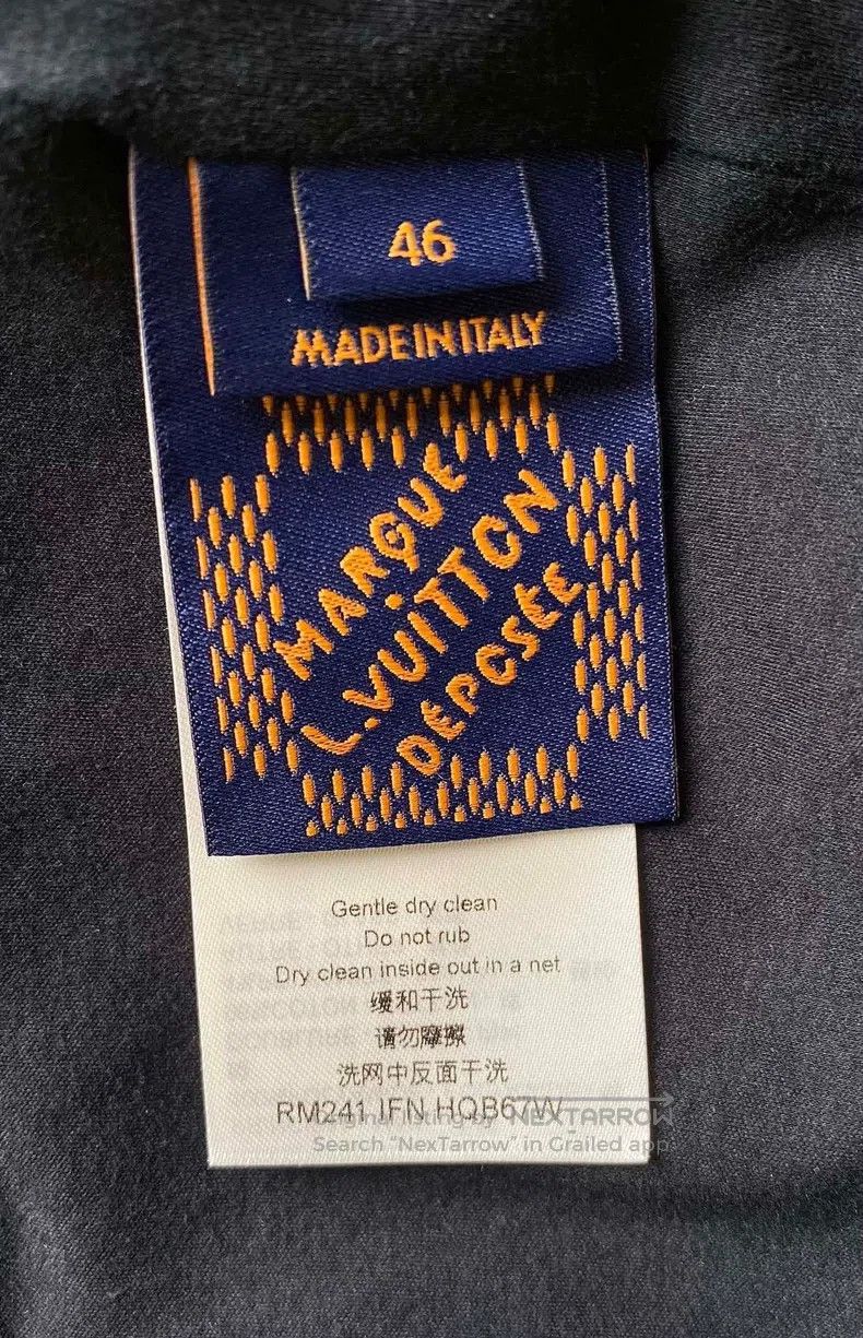 Louis Vuitton Louis Vuitton Fei Dong Co-branded Blue Checkerboard Embroi Size US S / EU 44-46 / 1 - 7 Thumbnail