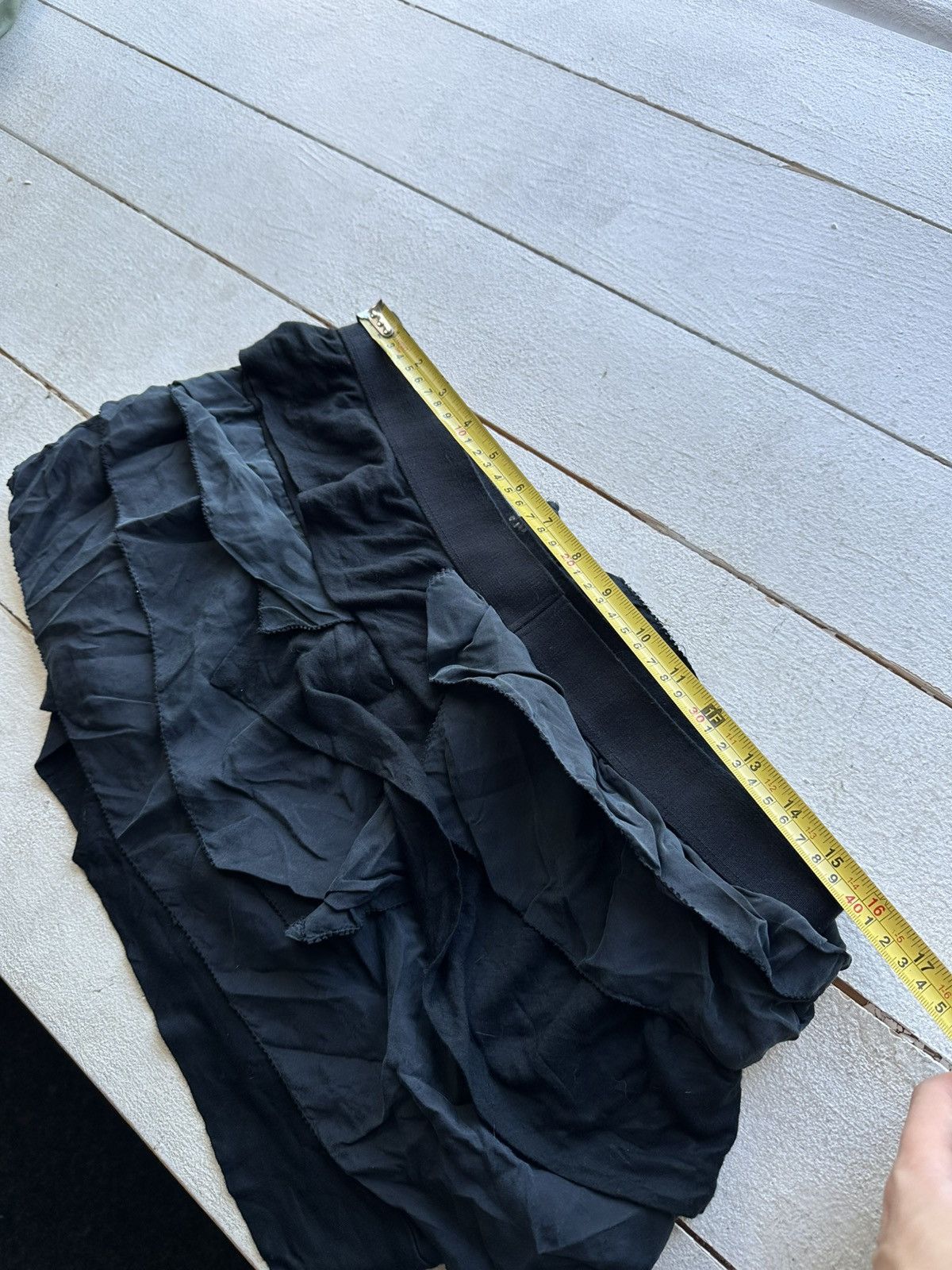 Juicy Couture SEXY🚨 JUICY COUTURE Y2K AVANT GARDE MESH MINI SKIRT Size 31" - 11 Thumbnail