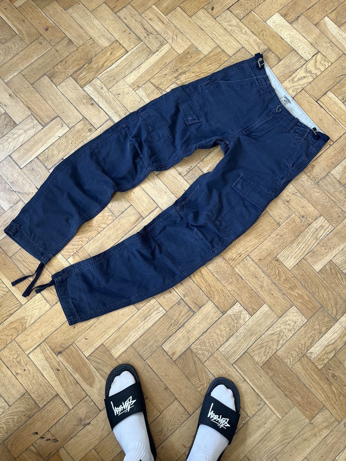 Carhartt Vintage Carhartt Wip Aviation Pants Cargo Workwear Y2K USA Size US 30 / EU 46 - 5 Thumbnail