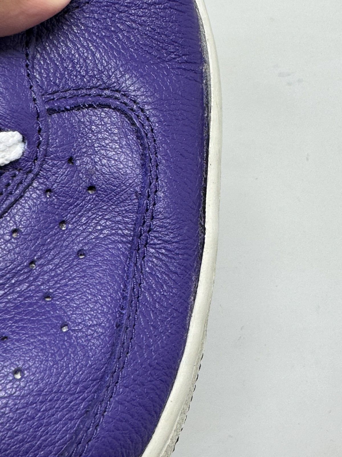 Nike × Vintage Vintage 2002 Nike Air Force 1 Mid Greek Lakers size 10 Size US 10 / EU 43 - 13 Thumbnail
