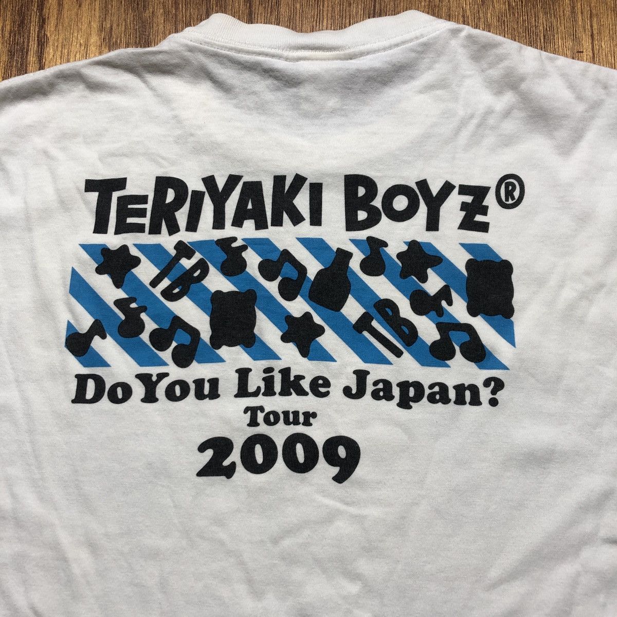 Bape × Nigo Teriyaki Boyz 2009 Japan Tour Tee Size US M / EU 48-50 / 2 - 16 Thumbnail