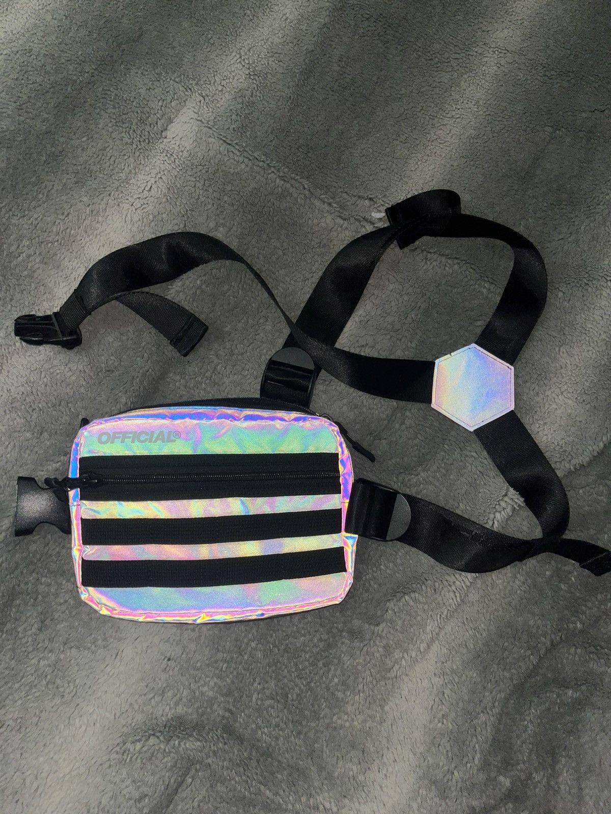 Other Reflective Chest Bag Size ONE SIZE - 2 Thumbnail