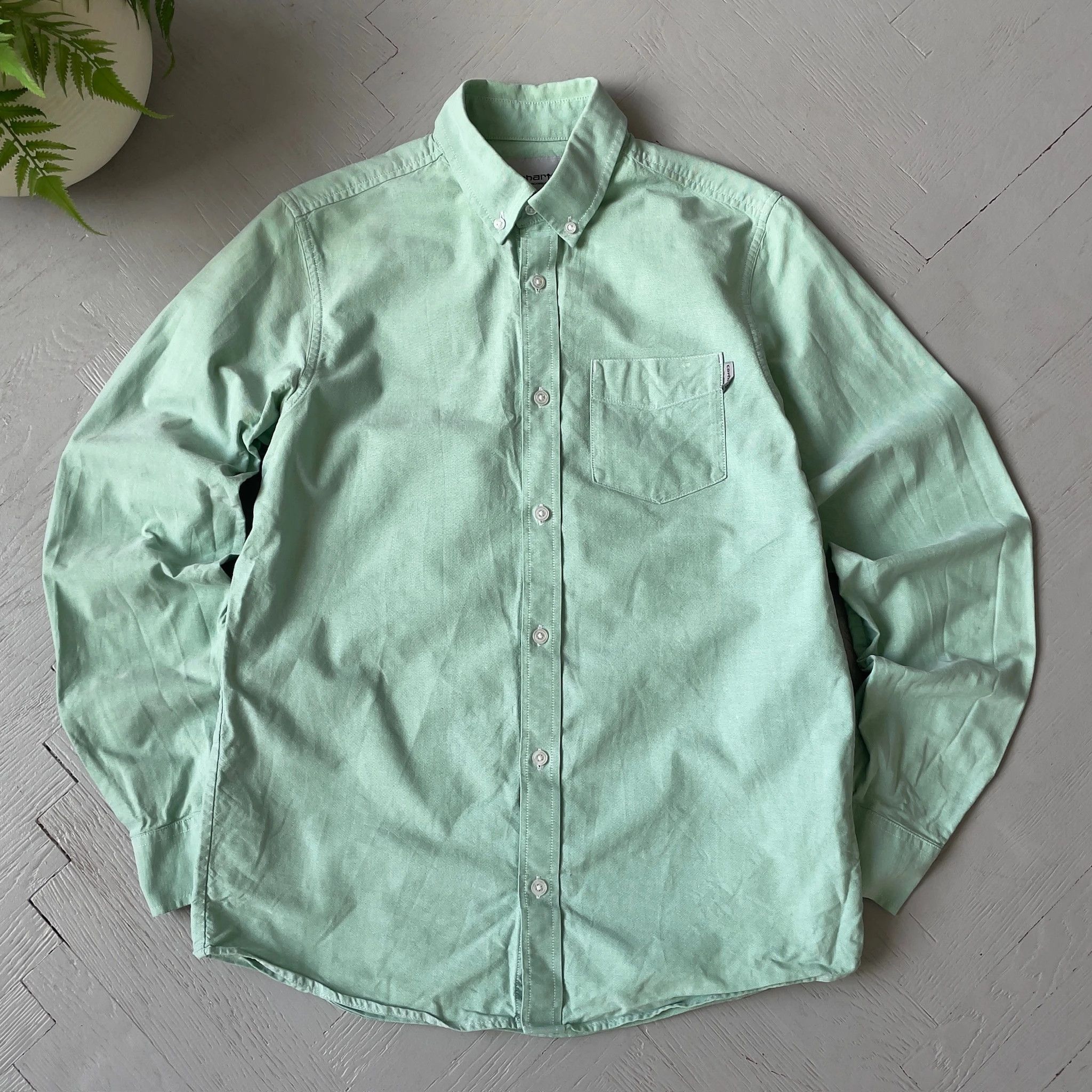 Carhartt Wip Carhartt WIP Button Down Pocket Shirt Size US S / EU 44-46 / 1 - 1 Thumbnail