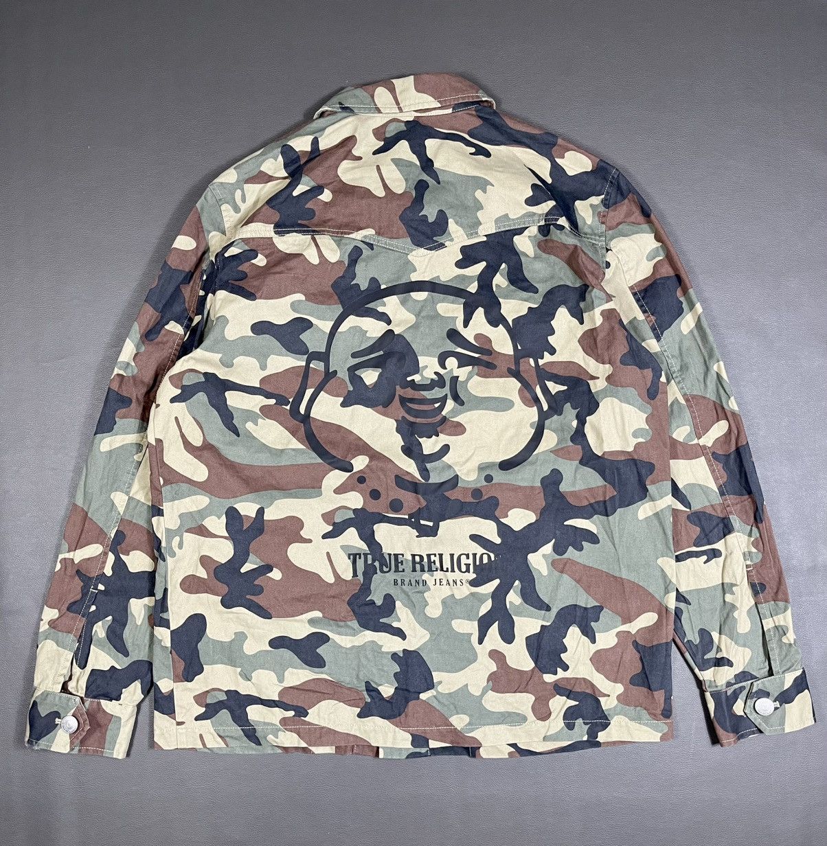 True Religion True Religion Buddha Logo Military Camo Jacket Size US M / EU 48-50 / 2 - 2 Thumbnail