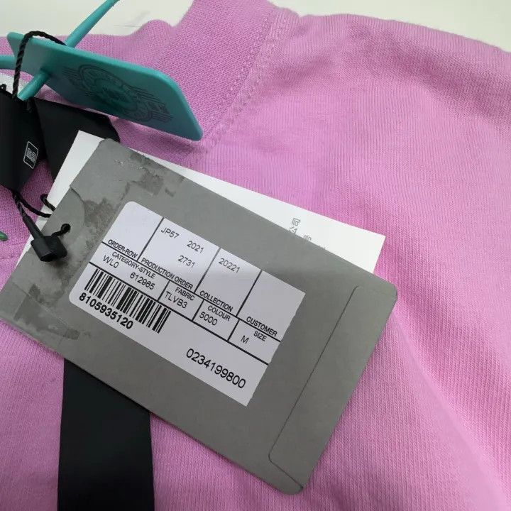 Balenciaga Balenciaga Pink Logo T-Shirt for Women 0079-2507 Size M / US 6-8 / IT 42-44 - 3 Thumbnail
