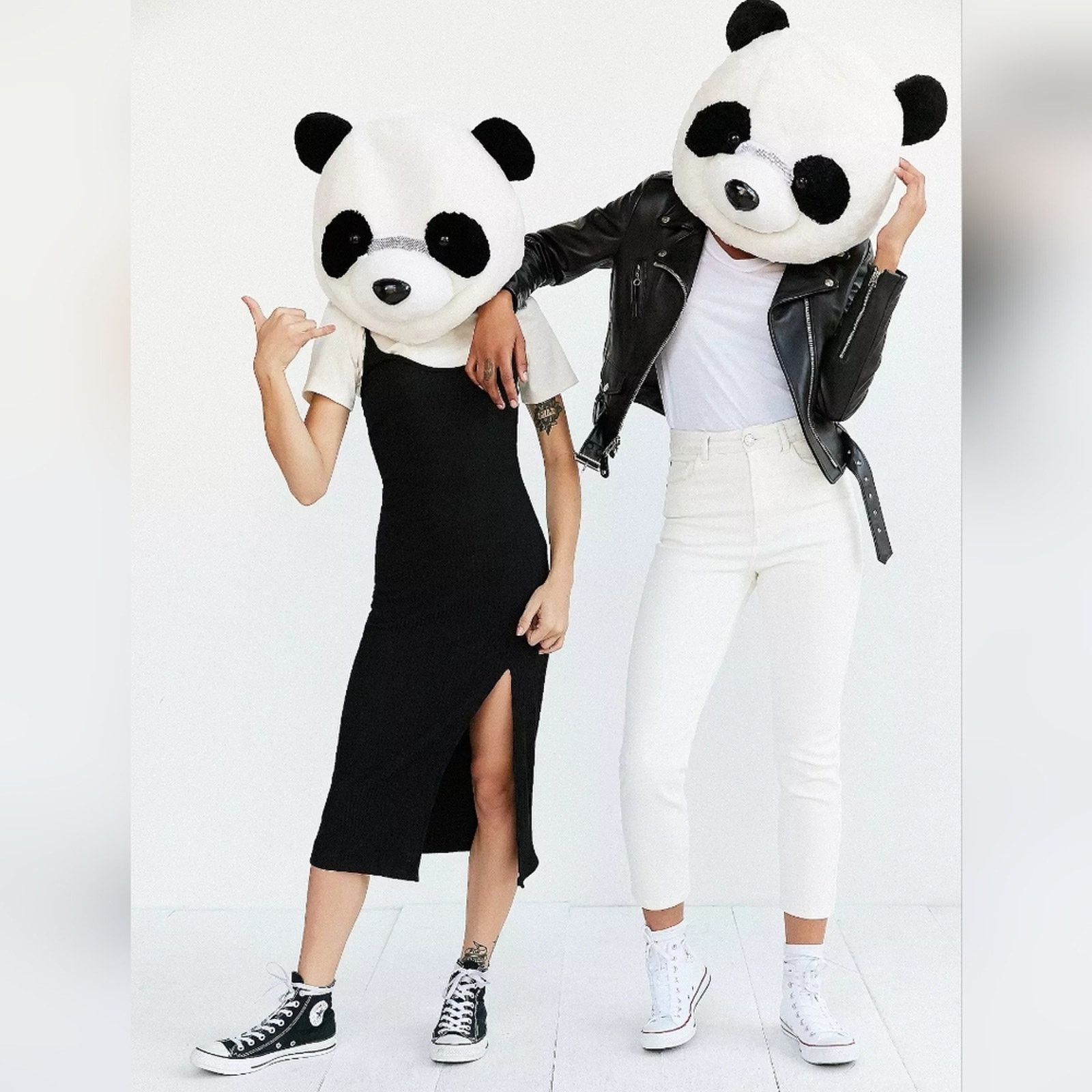 Urban Outfitters White | URBAN OUTFITTERS | Giant Panda Head Size ONE SIZE - 3 Thumbnail