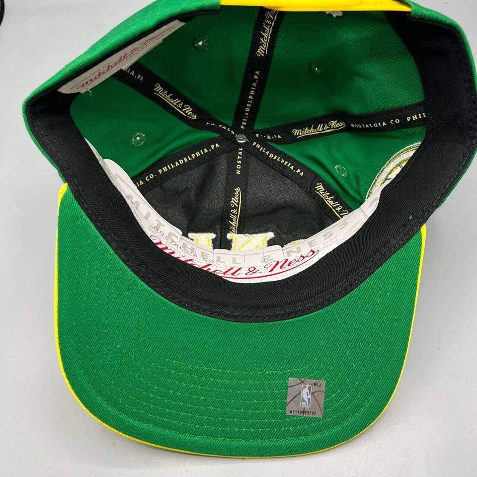 Mitchell & Ness Seattle Supersonics Hat Men Mitchell & Ness Snap Back Cap Size ONE SIZE - 2 Thumbnail