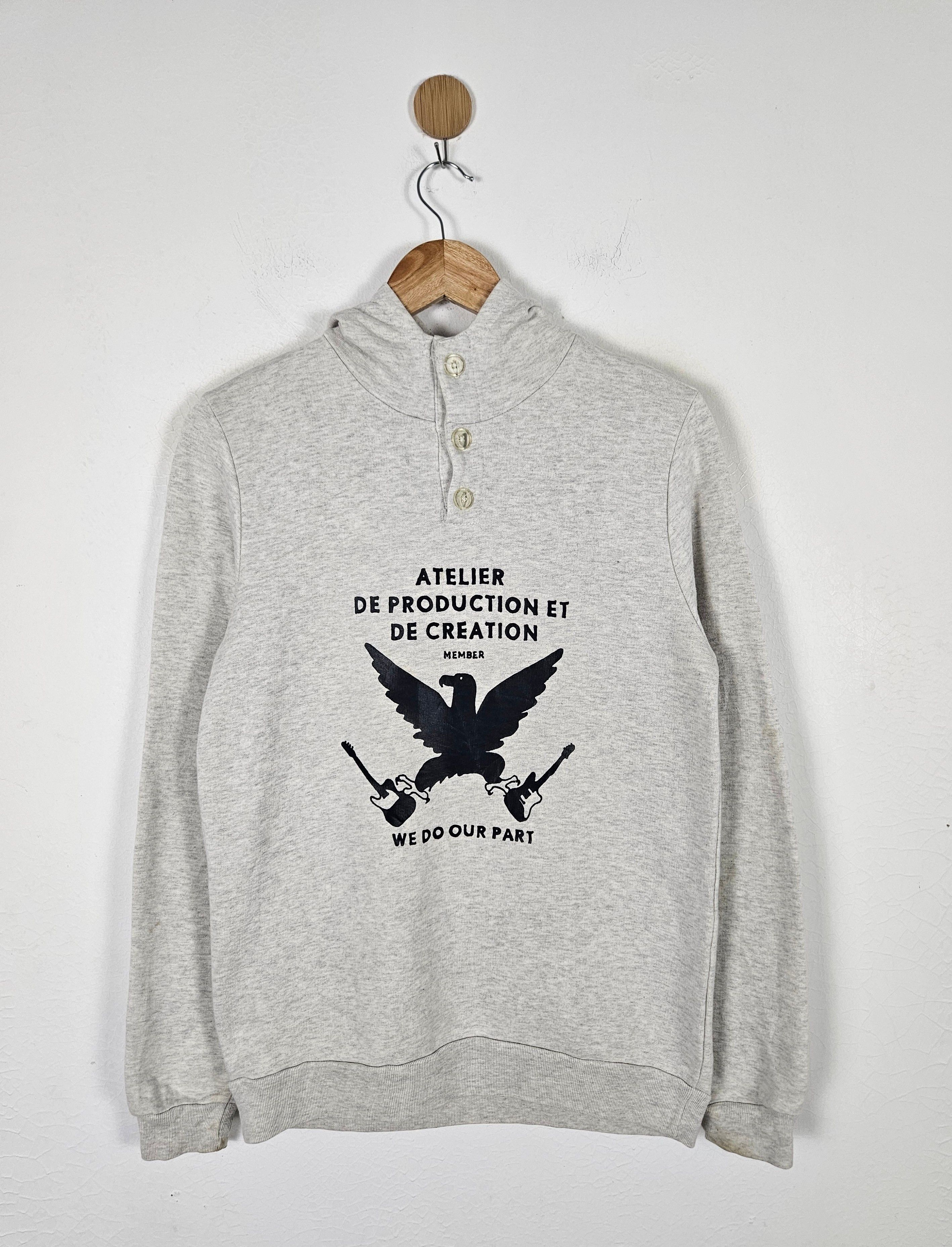 A.P.C. APC atelier production hoodie sweater Size US XS / EU 42 / 0 - 1 Thumbnail