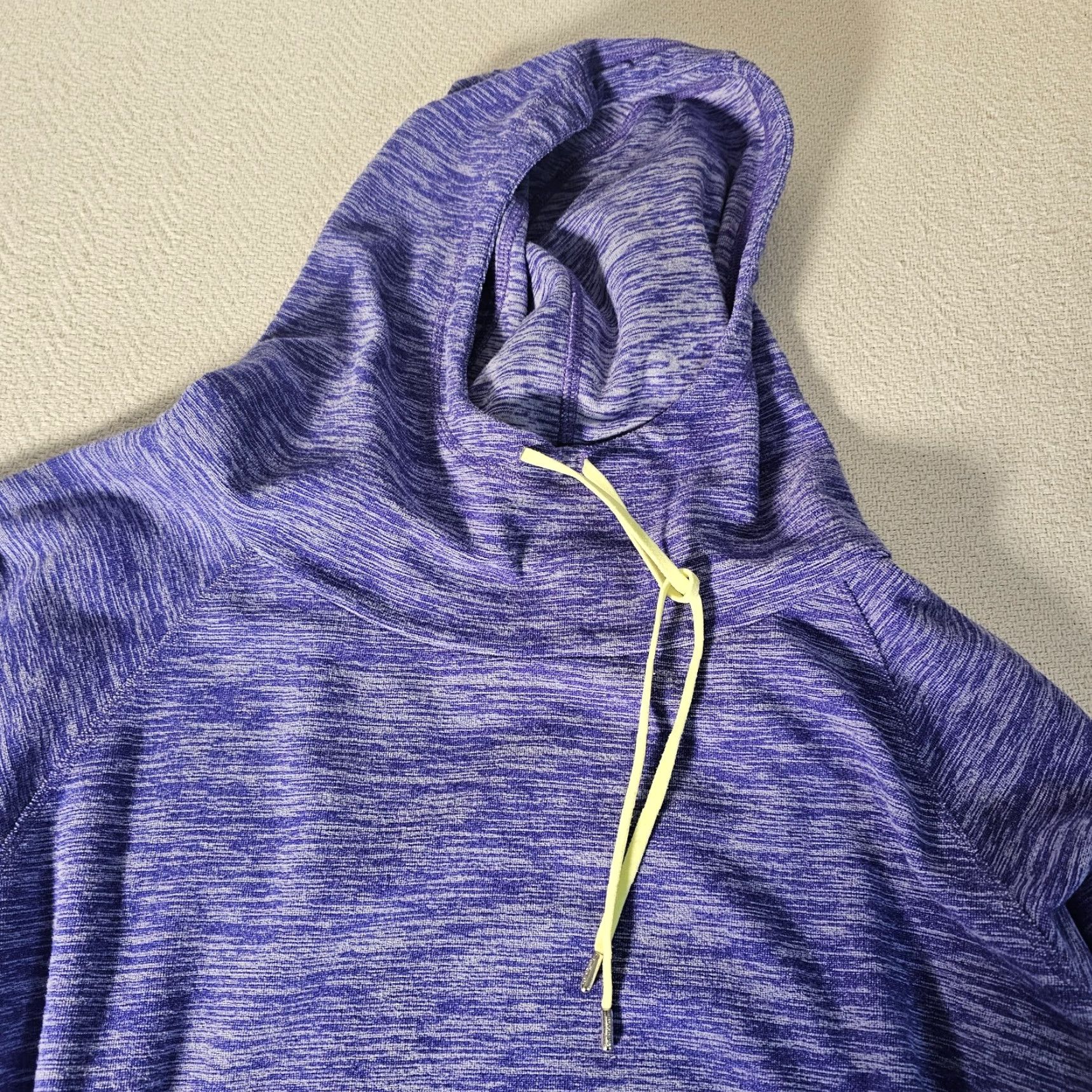 Vintage Women’s Hoodie Lukas Hoodie Heather Royal Blue Pullover Size L Size L / US 10 / IT 46 - 7 Thumbnail