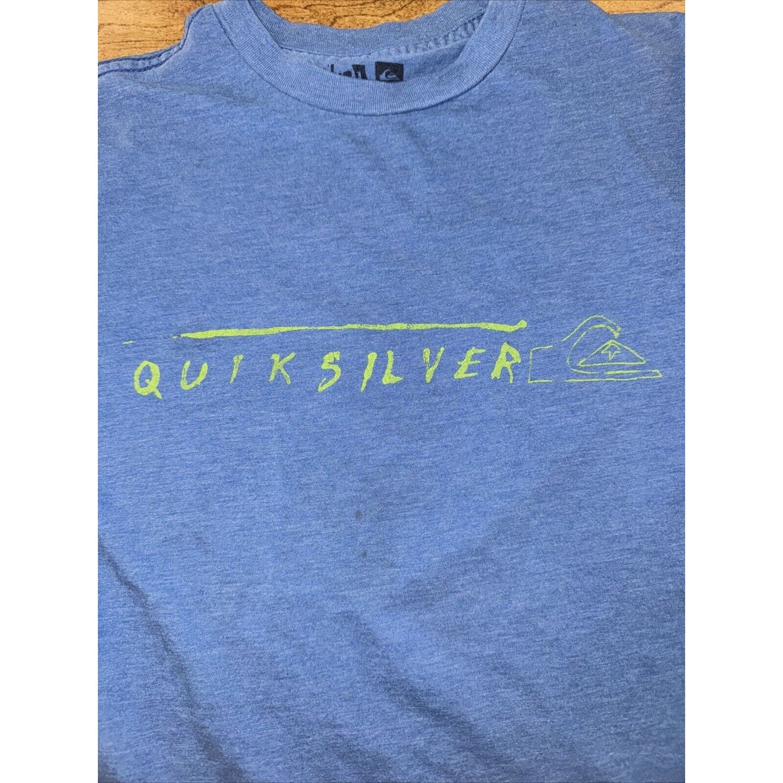 Quiksilver Kids Quicksilver T-Shirt Small 15x27 Blue/Green Size US S / EU 44-46 / 1 - 2 Thumbnail