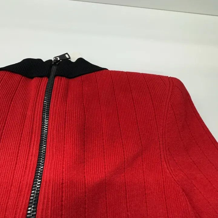 Balmain Balmain Color Block Fitted Short Dress -2507 Size US 38 / EU 54 - 9 Thumbnail