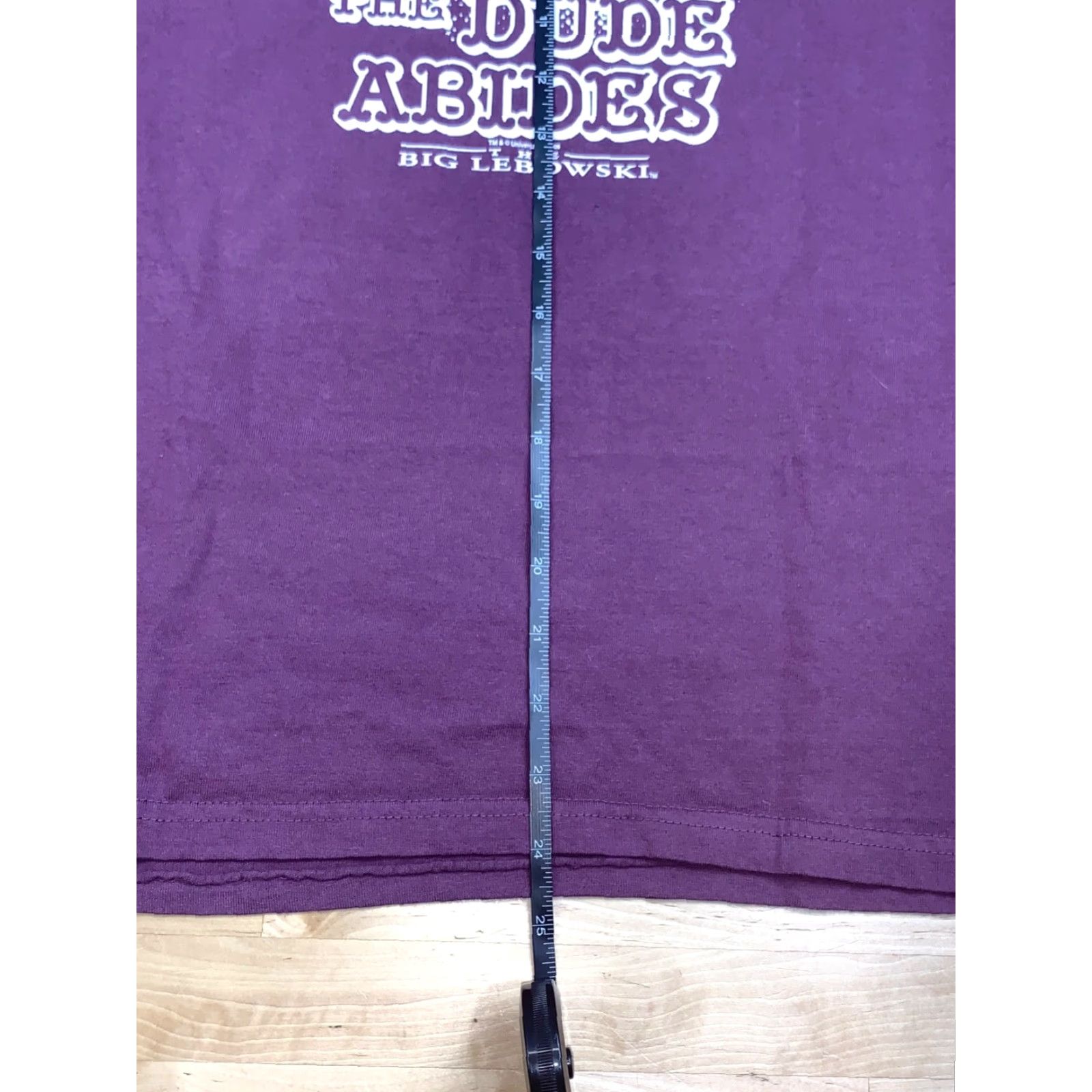 Anvil Ripple Junction Anvil The Big Lebowski The Dude Abides Maroon T Shirt Mens L Short Sleeve Movie Y2K Size US L / EU 52-54 / 3 - 6 Thumbnail
