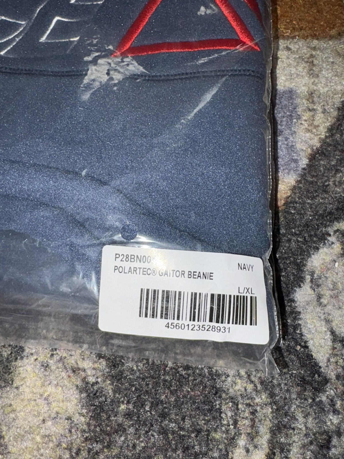 Palace × Polartec Palace Polartec Gaitor Beanie Navy (LARGE/XLARGE) Size ONE SIZE - 4 Thumbnail