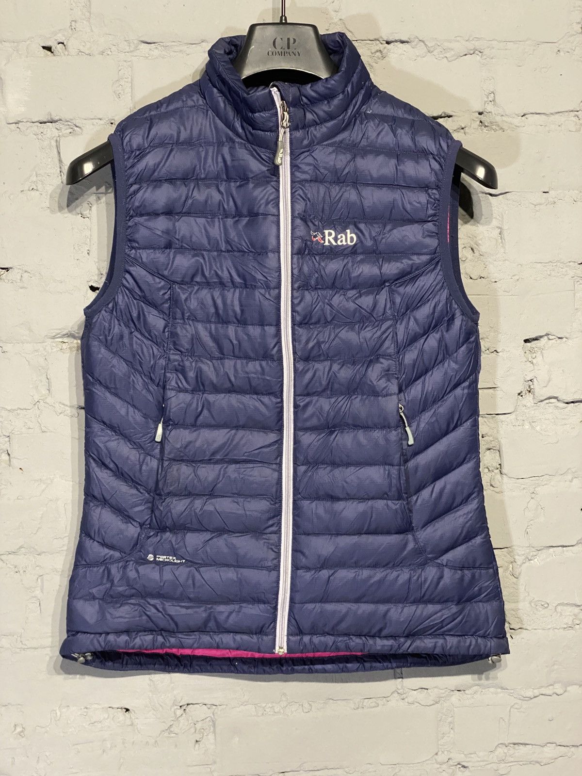 Rab × Vintage Rab vest puffer dark blue pink gorpcore S Size S / US 4 / IT 40 - 1 Thumbnail