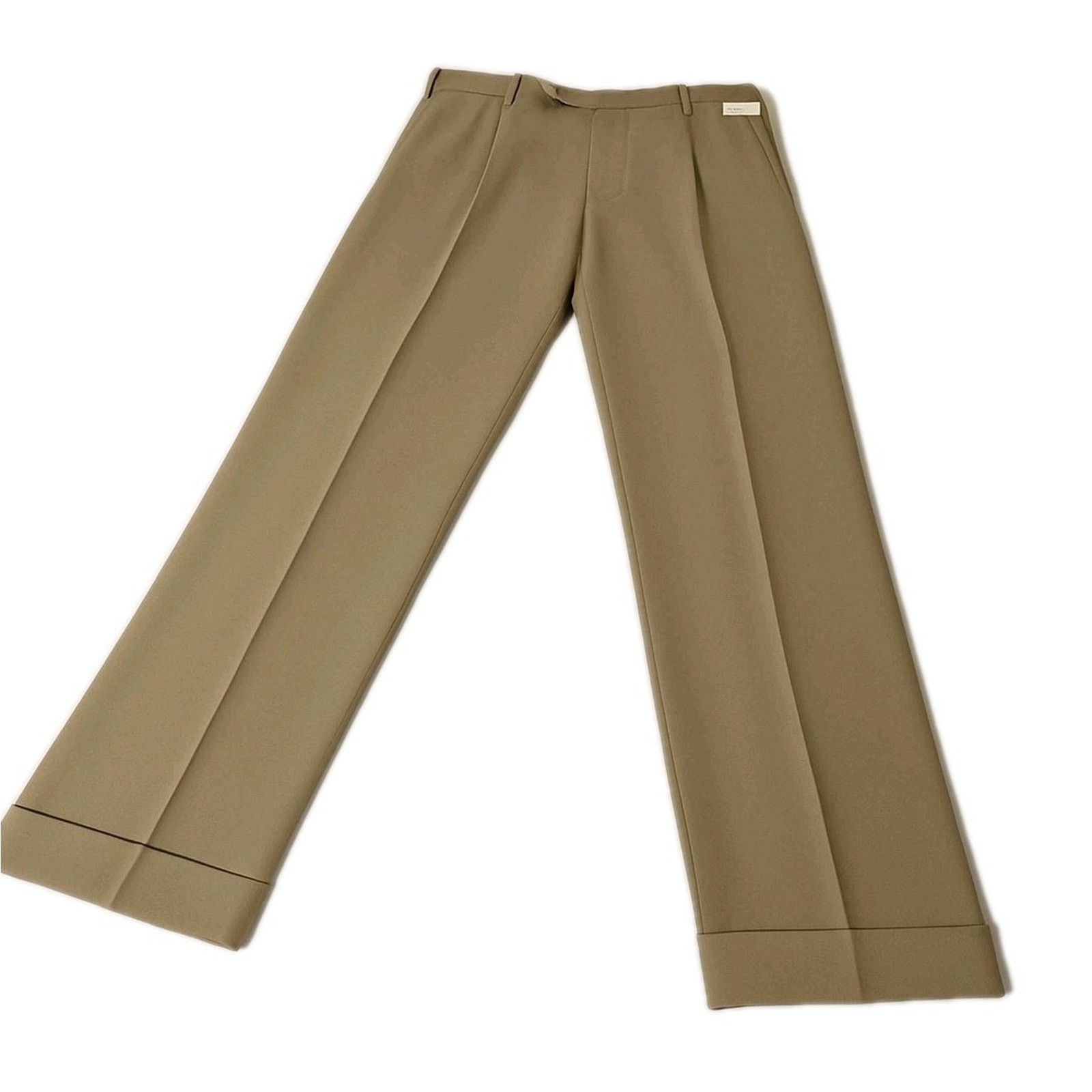 Brooks Brothers Brooks Brothers Madison Mens Pleated Wool Pants 35W x 32L Size US 35 - 4 Thumbnail
