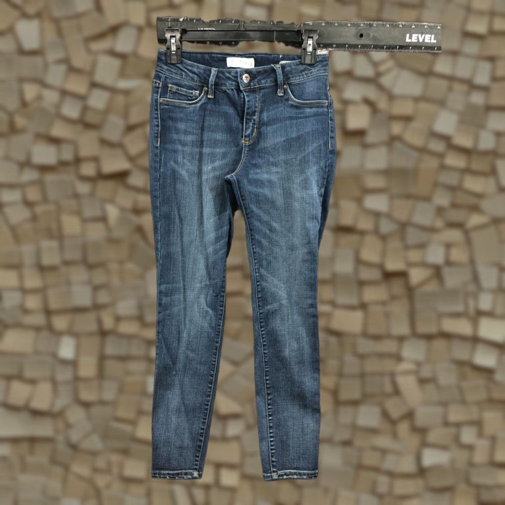 Jessica Simpson Jessica Simpson Kiss Me Super Skinny Jeans Size 28 Short Womens Medium Wash Blue Size 28" / US 6 / IT 42 - 1 Thumbnail