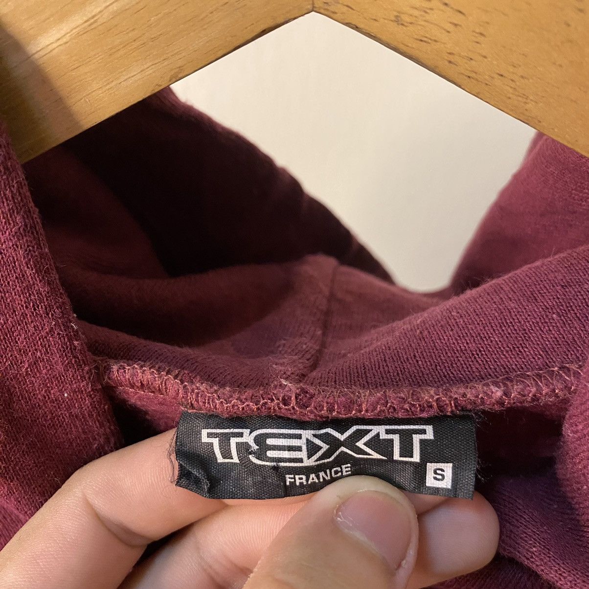 Designer Text 13 Hoodie Made in France Size US S / EU 44-46 / 1 - 3 Thumbnail