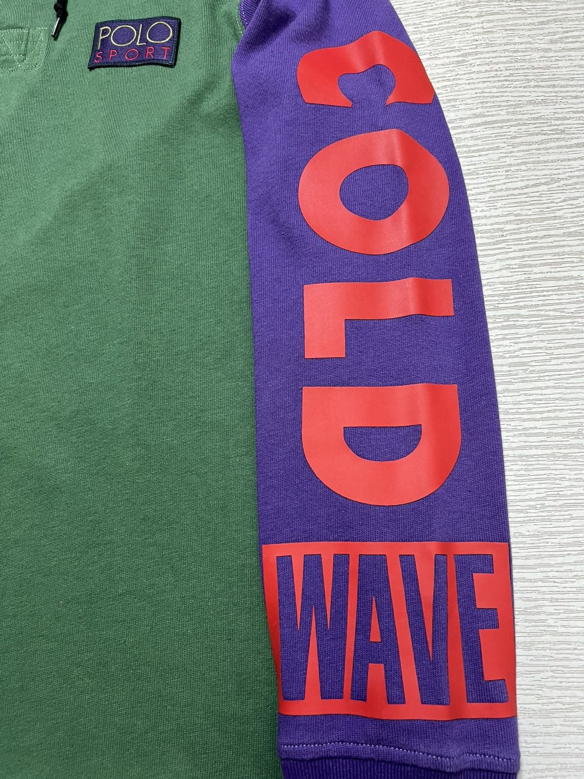 Polo Ralph Lauren Polo Ralph Lauren - ‘Snow Beach’ Hooded Rugby 1993 Pullover Size US M / EU 48-50 / 2 - 9 Thumbnail