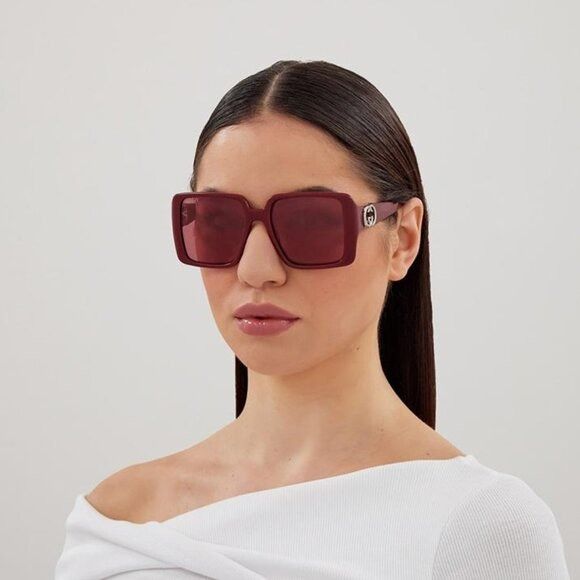 Gucci 🕶️ New Gucci GG1692S 002 Sunglasses - Havana Frame Size ONE SIZE - 4 Thumbnail