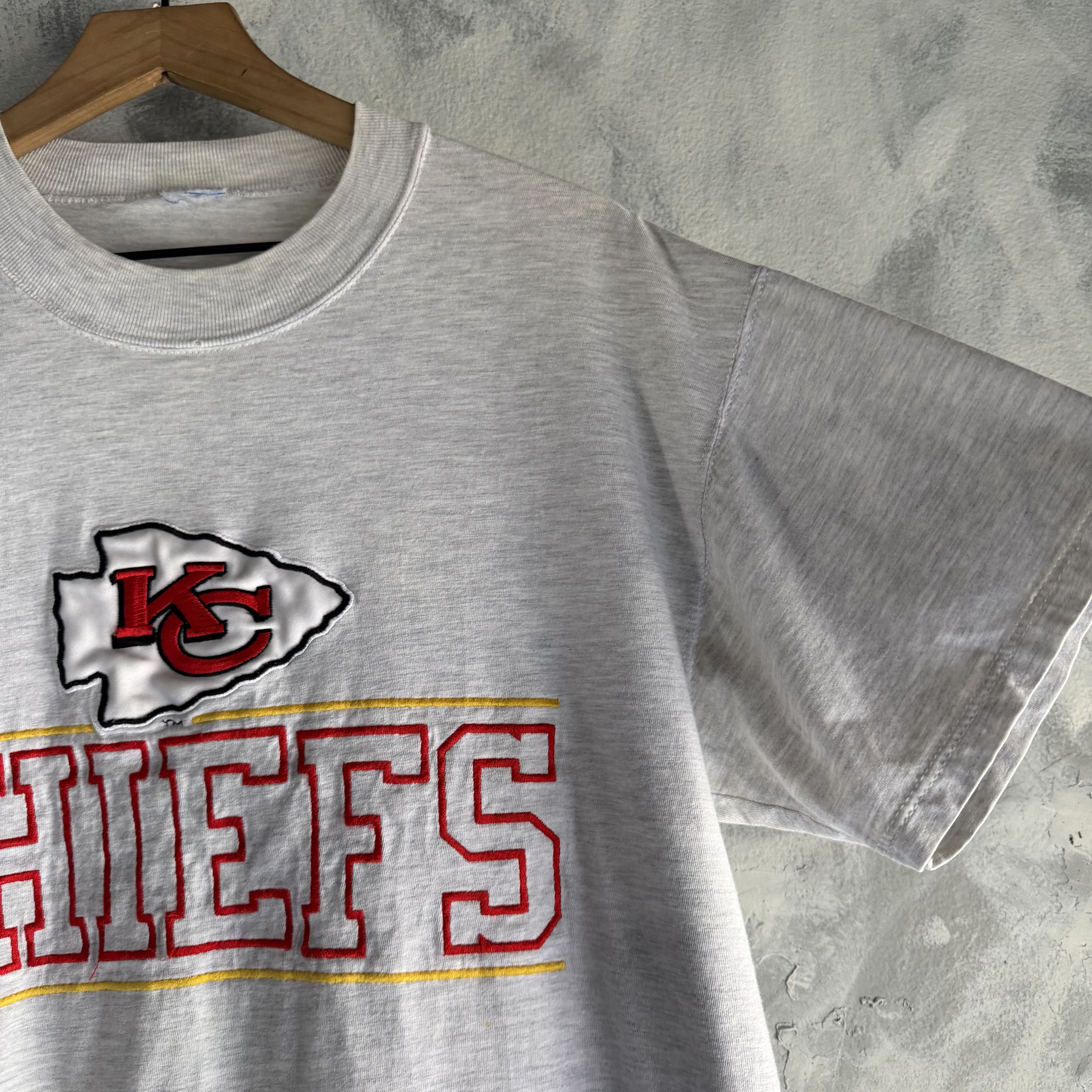 Russell Athletic Vtg Kansas City Chiefs T-Shirt Russell Athletic Made USA Size US L / EU 52-54 / 3 - 3 Thumbnail