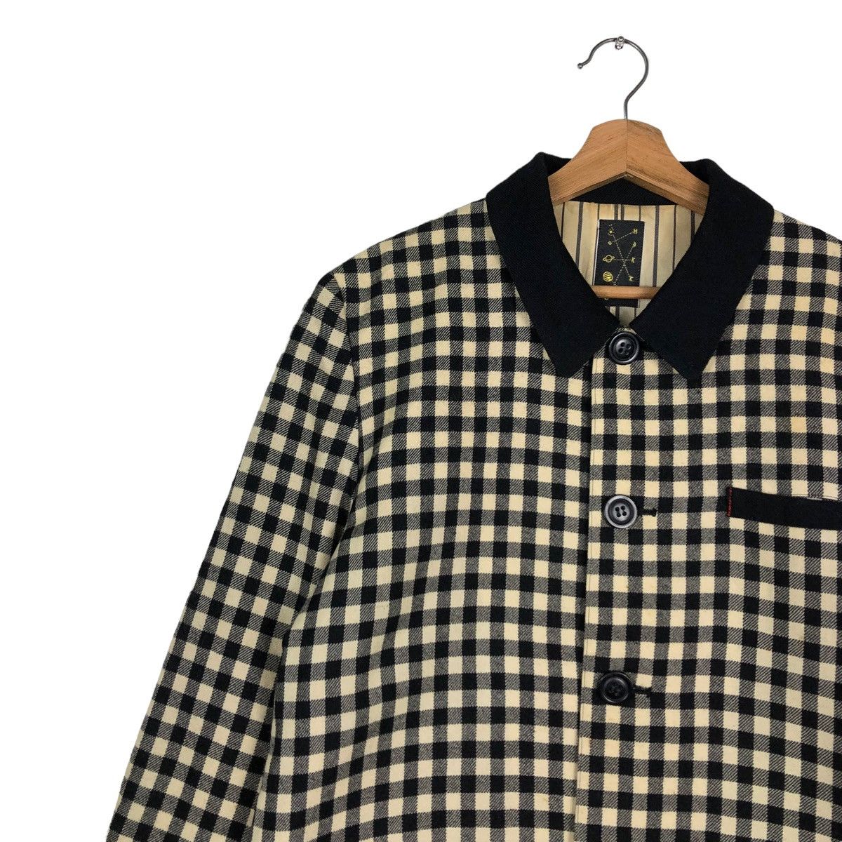 Issey Miyake 🔥VINTAGE CHORE JACKET TARTAN DESIGN HAKKA JAPAN MADE Size US M / EU 48-50 / 2 - 7 Thumbnail