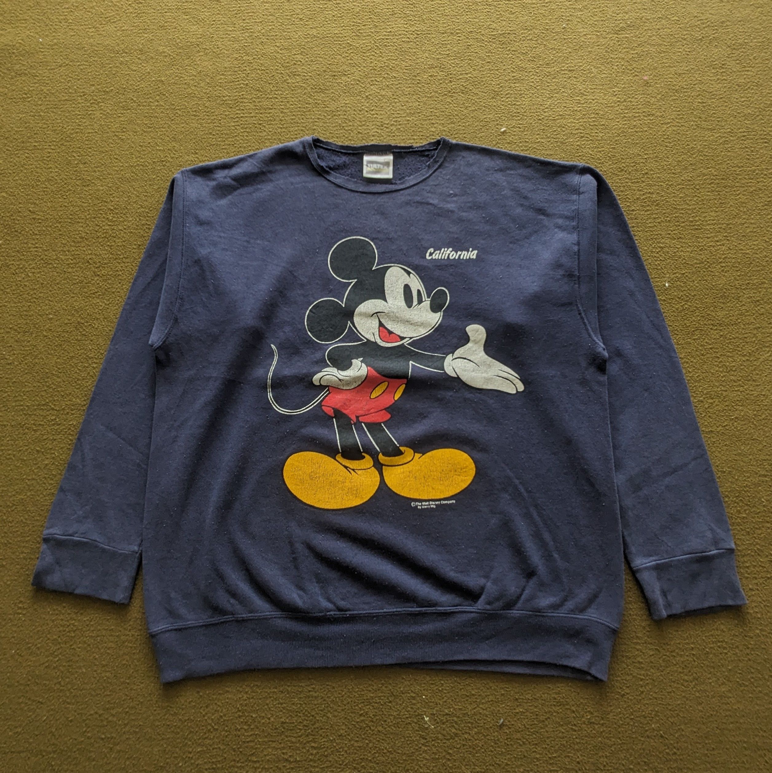 Vintage Vintage Mickey Mouse Cartoon Disney Sweatshirt Size US L / EU 52-54 / 3 - 1 Thumbnail
