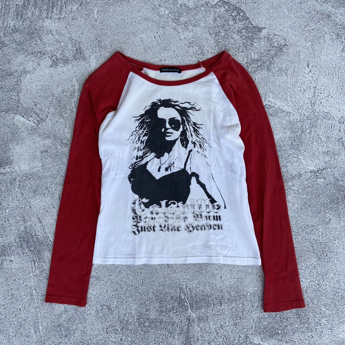 Hysteric Glamour Jean & Louis Poem Long Slevee T-Shirt Size S / US 4 / IT 40 - 1 Thumbnail