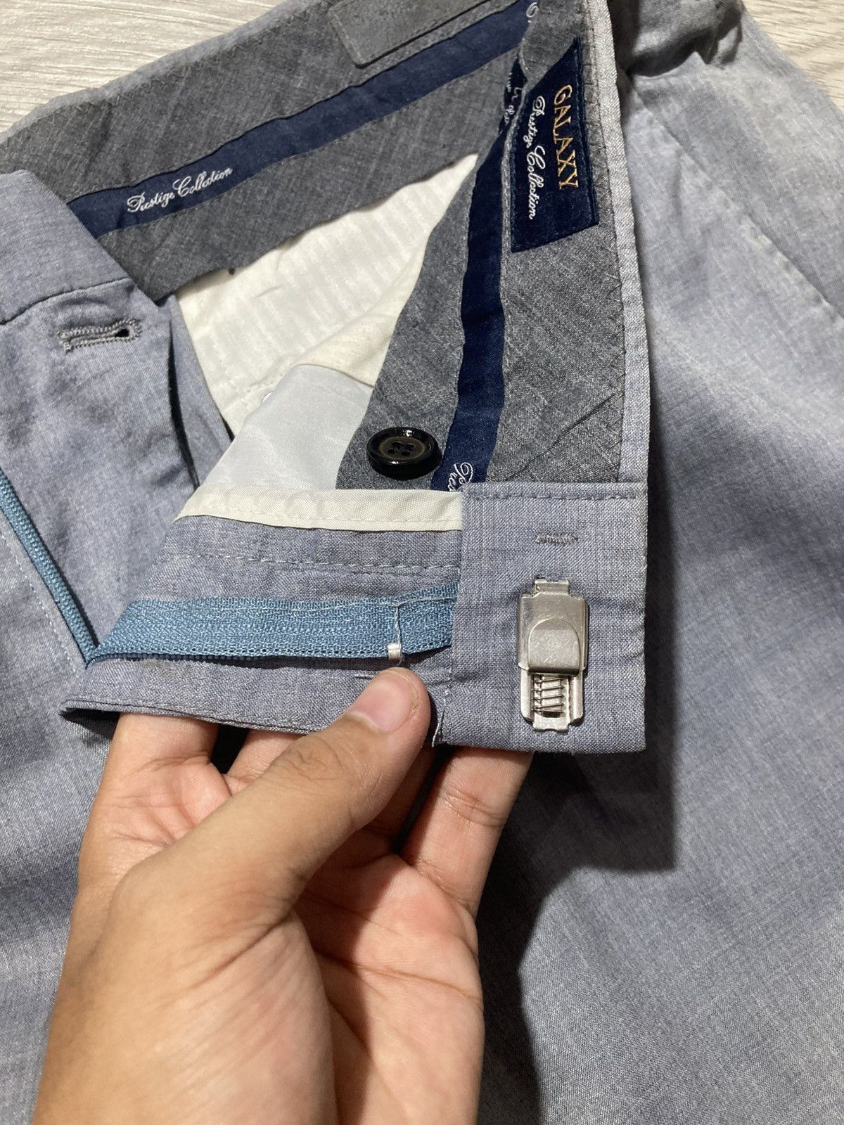 Vintage Vintage Galaxy Collection Fabric Made by Loro Piana Trousers Size US 34 / EU 50 - 13 Thumbnail